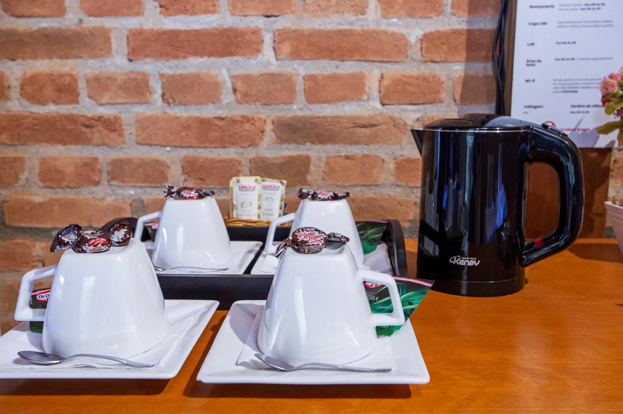 Coffee/tea facilities in Pousada Suiça Mineira Garden
