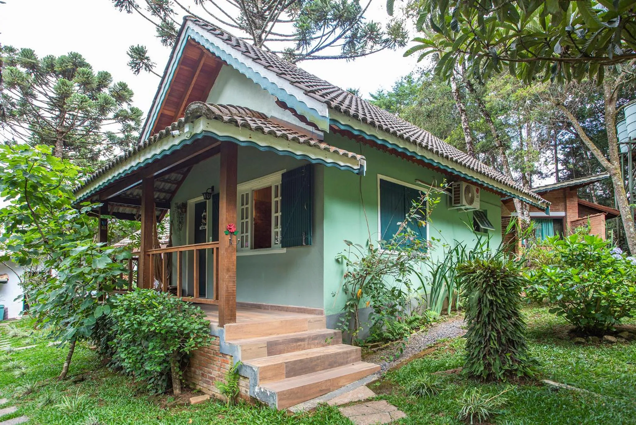 Property building in Pousada Suiça Mineira Garden