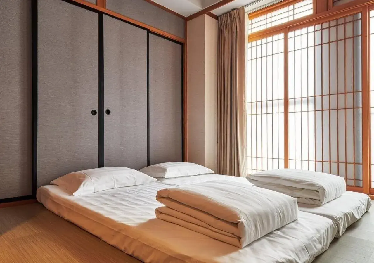 Bed in Lanyang Seaview Hotel Bed in Lanyang Seaview Hotel