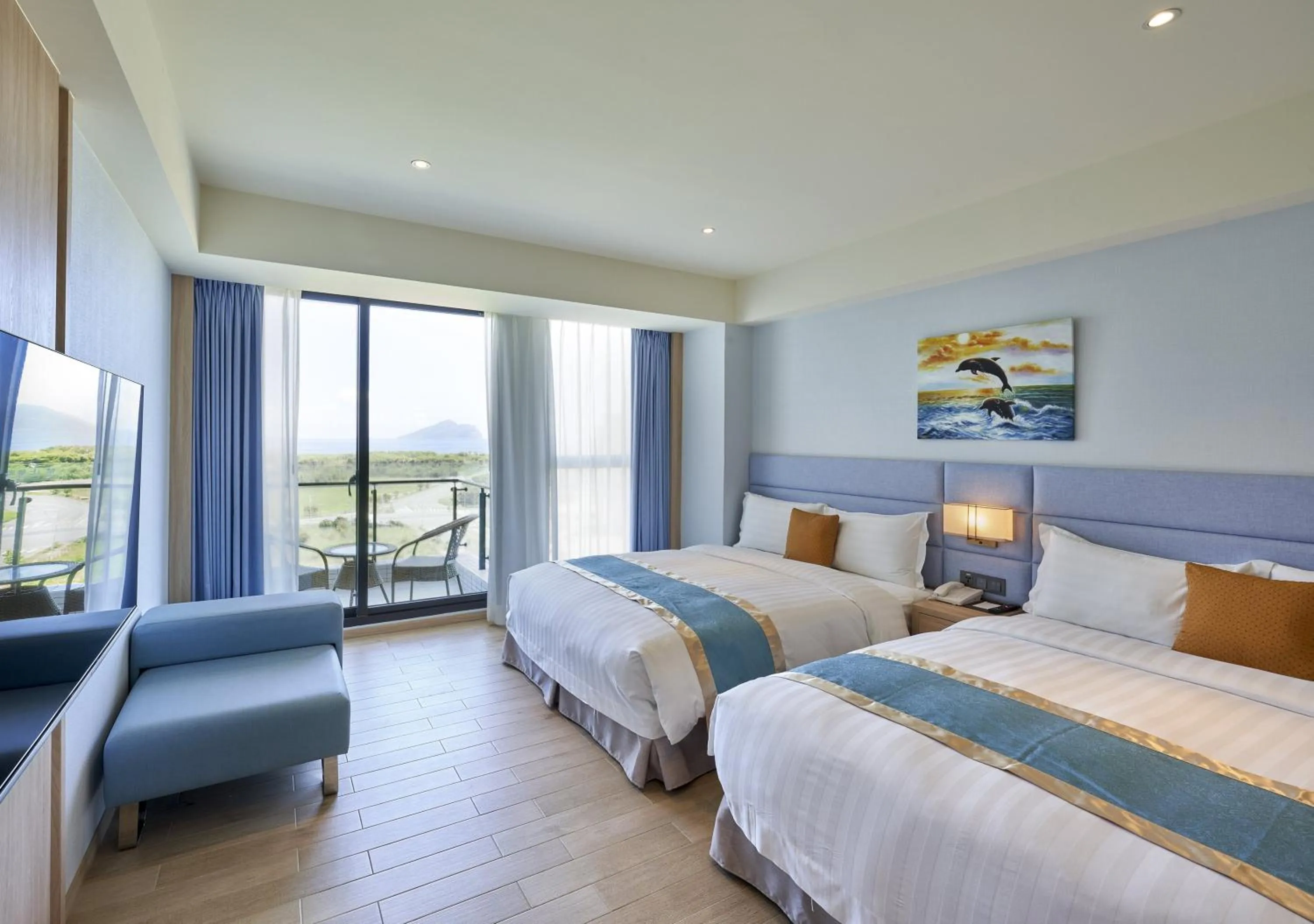 Photo of the whole room, Bed in Lanyang Seaview Hotel