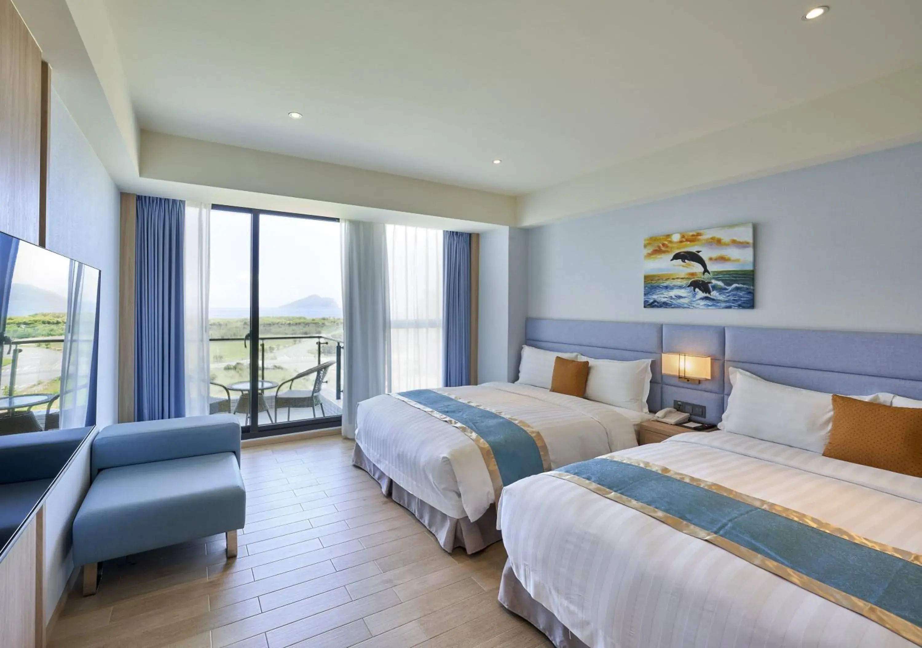 Photo of the whole room, Bed in Lanyang Seaview Hotel Photo of the whole room, Bed in Lanyang Seaview Hotel