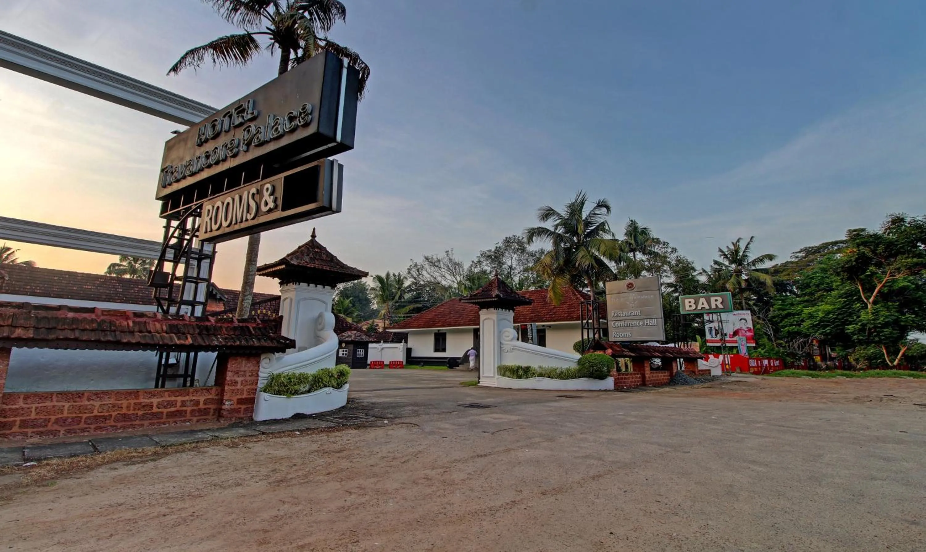 Property building in Treebo Premium Travancore Palace Cherthala