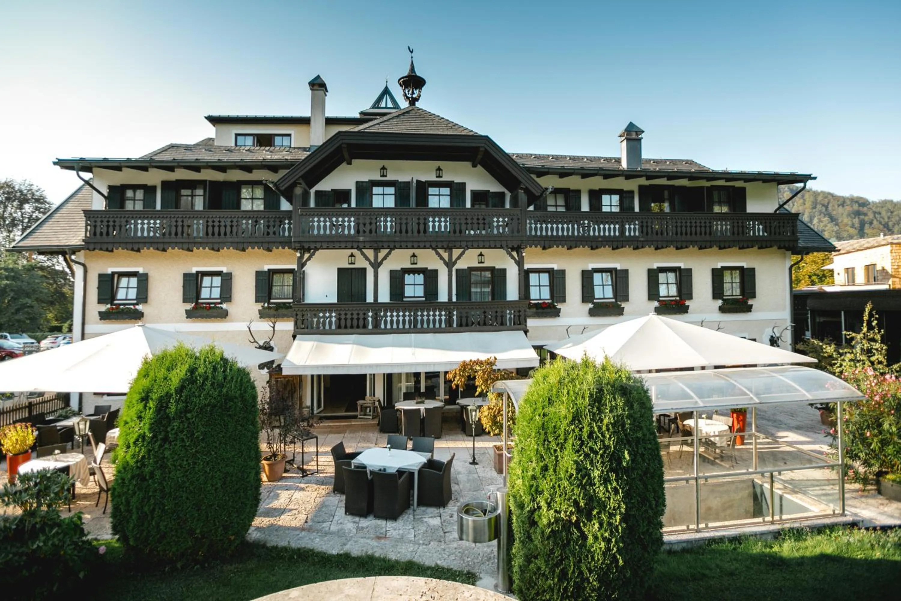Property building in Hotel Stroblerhof
