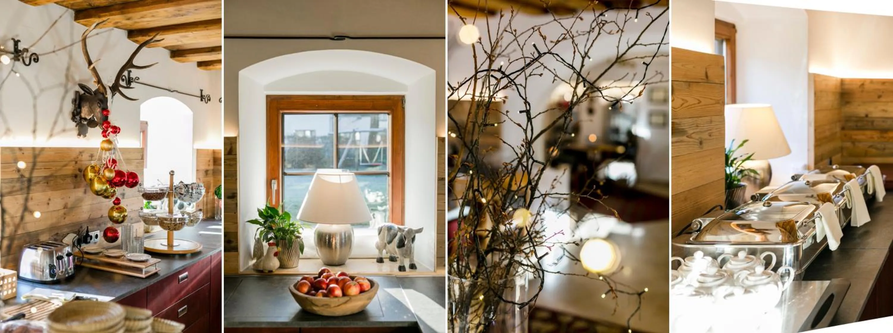 Buffet breakfast in Hotel Stroblerhof