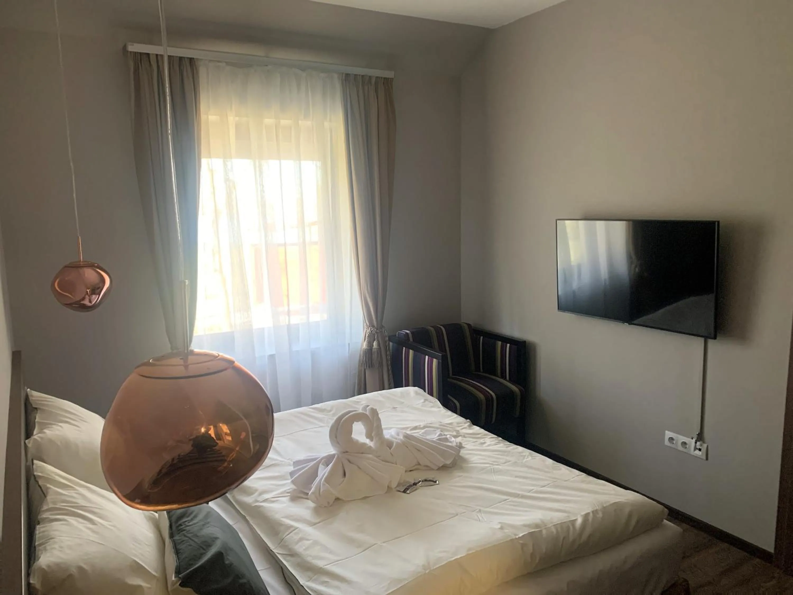 Bed in Waterfront Lodge
