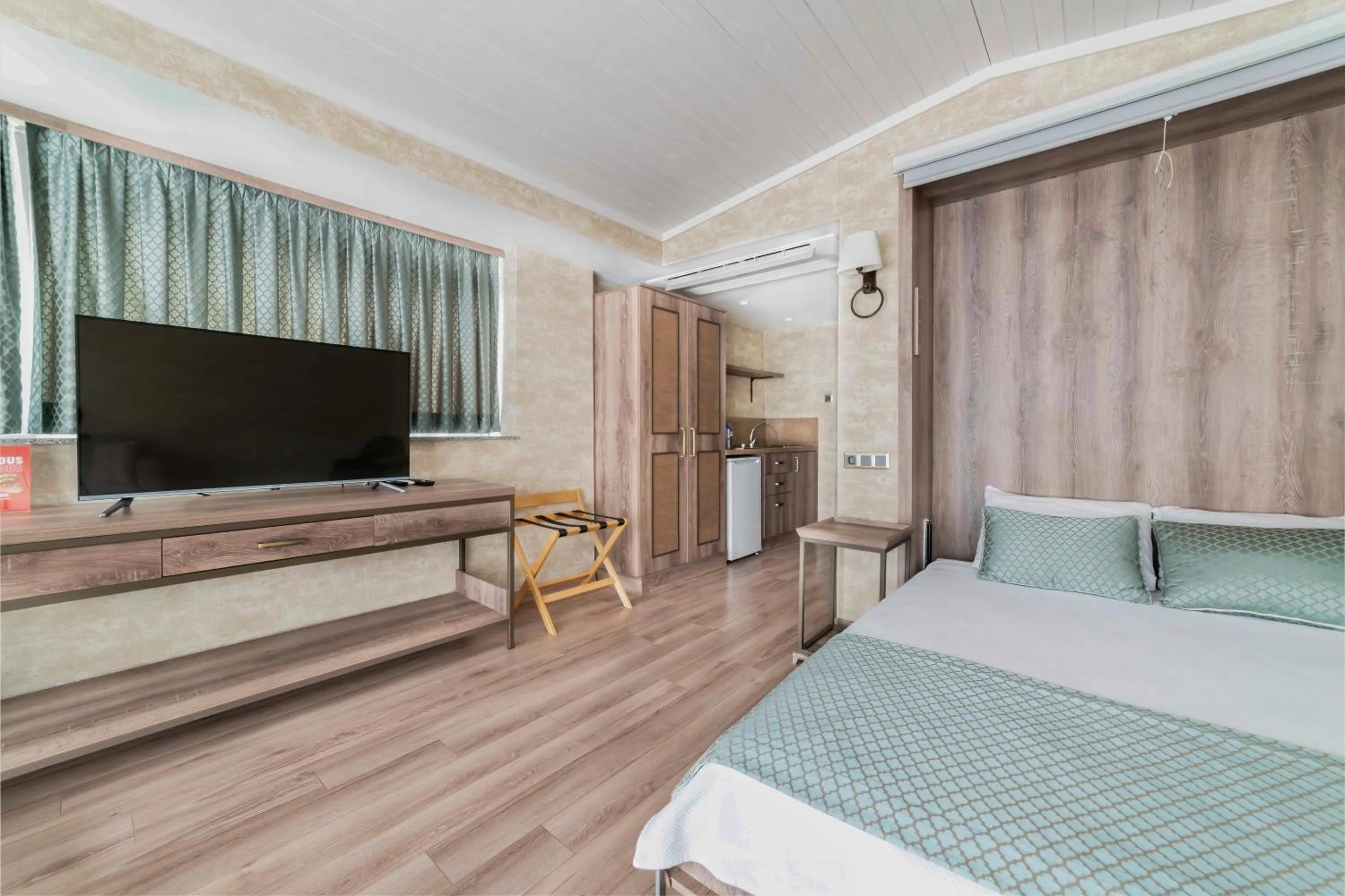 Bed in Castle Franco Suites