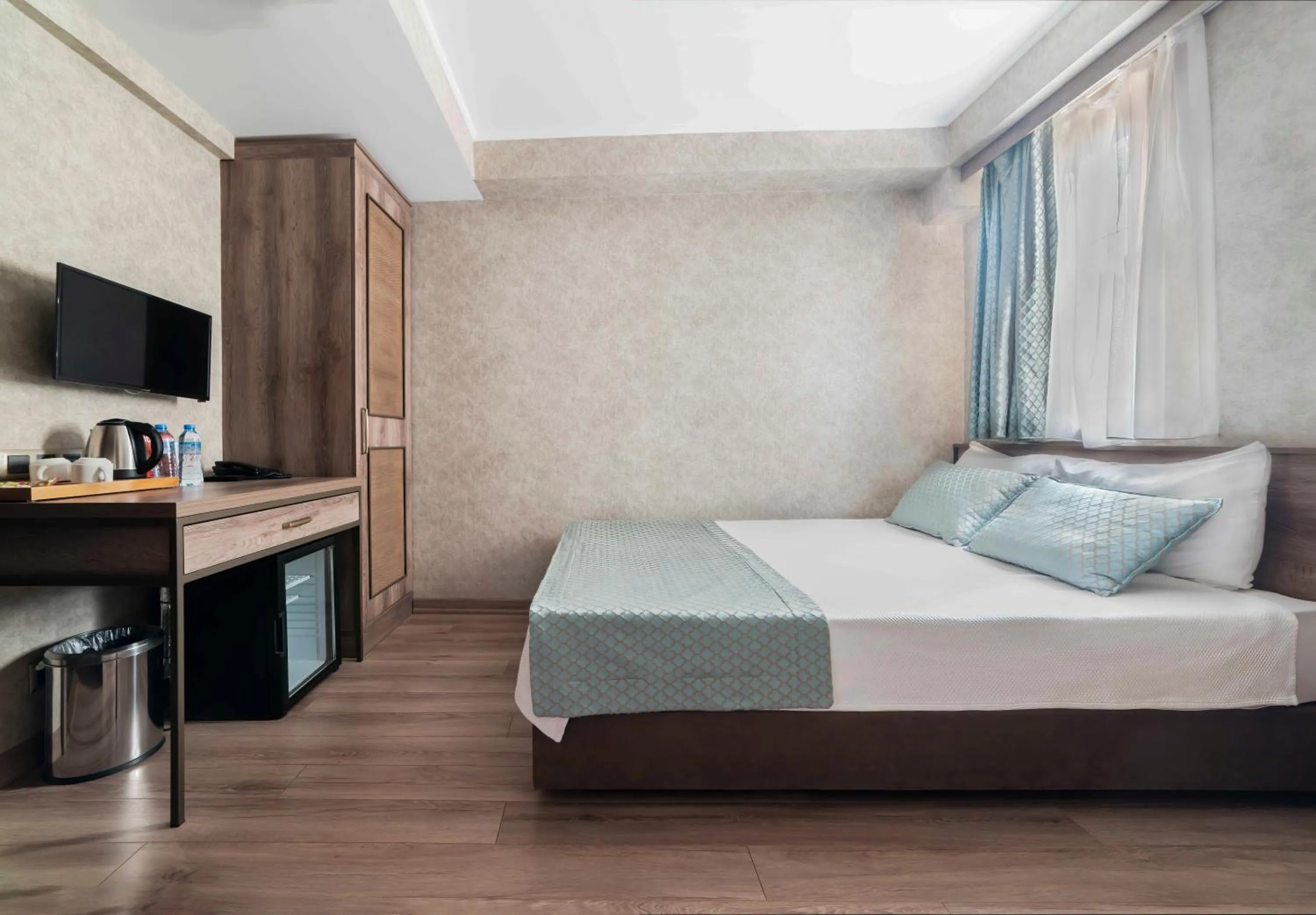 Bed in Castle Franco Suites