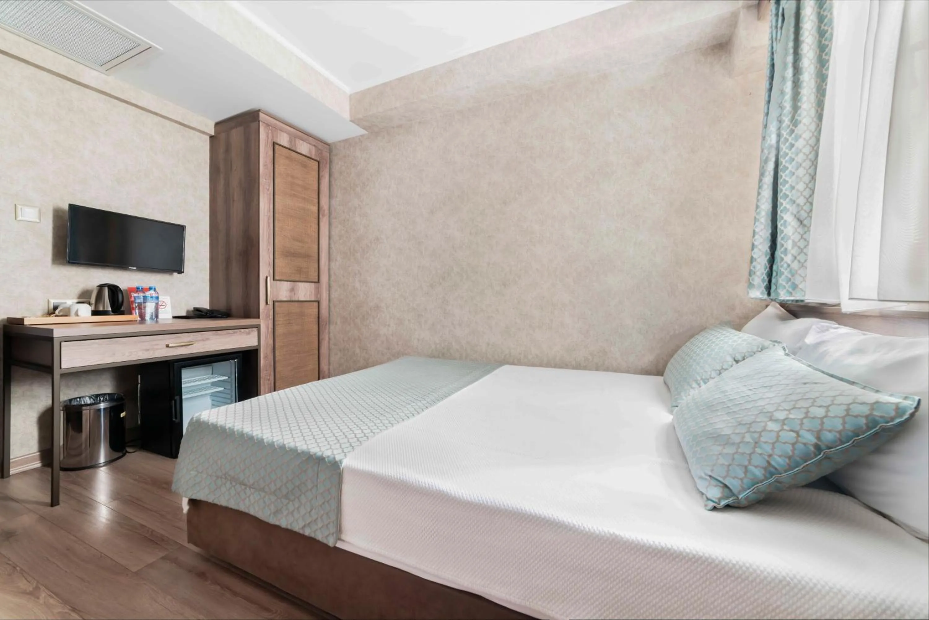 Bed in Castle Franco Suites