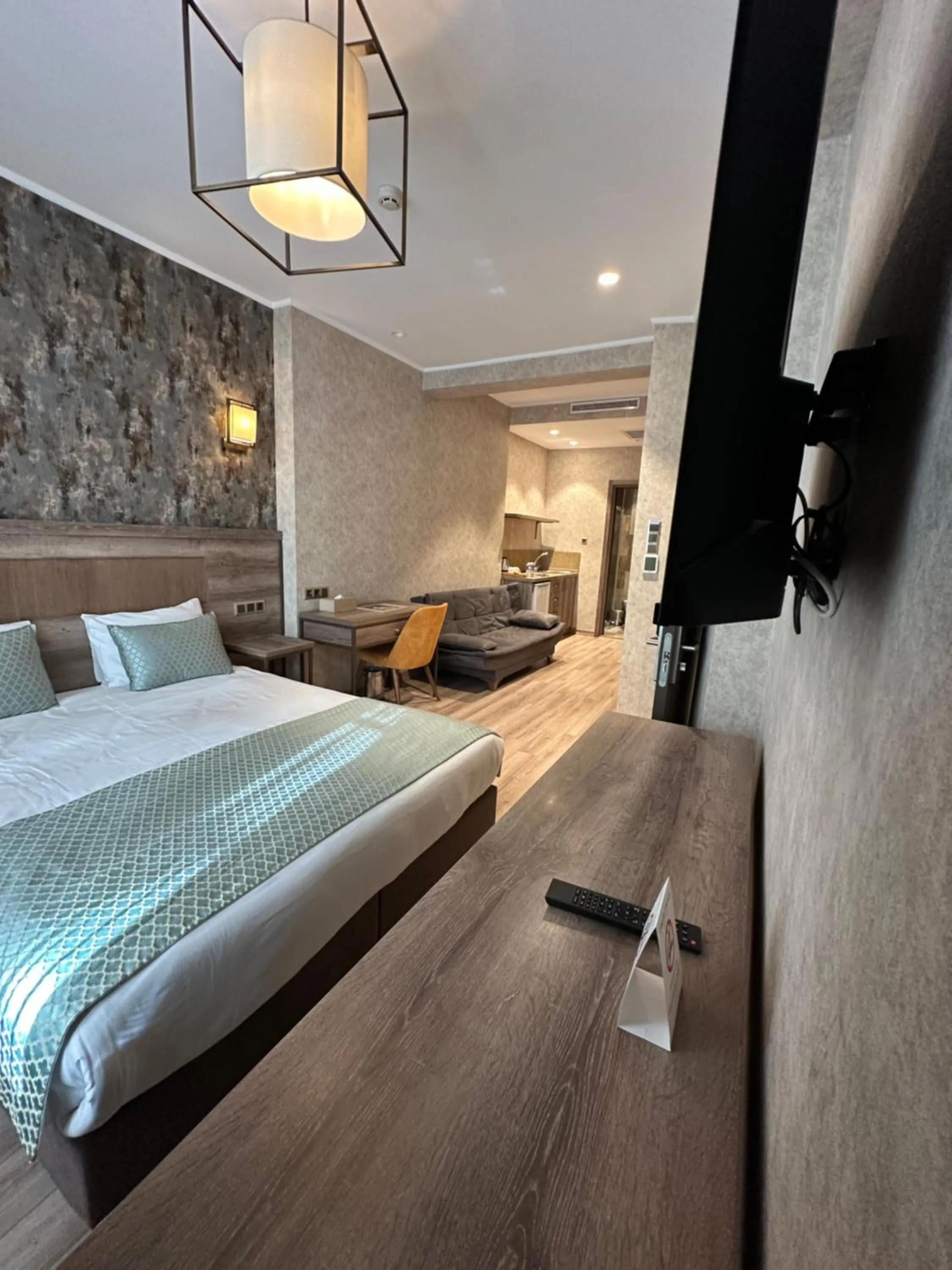 Bed in Castle Franco Suites