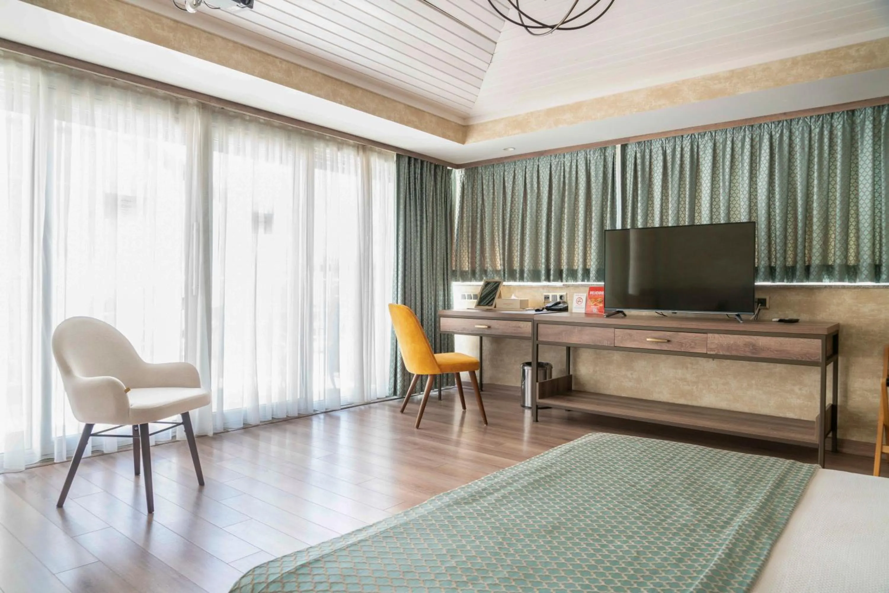 Bed in Castle Franco Suites