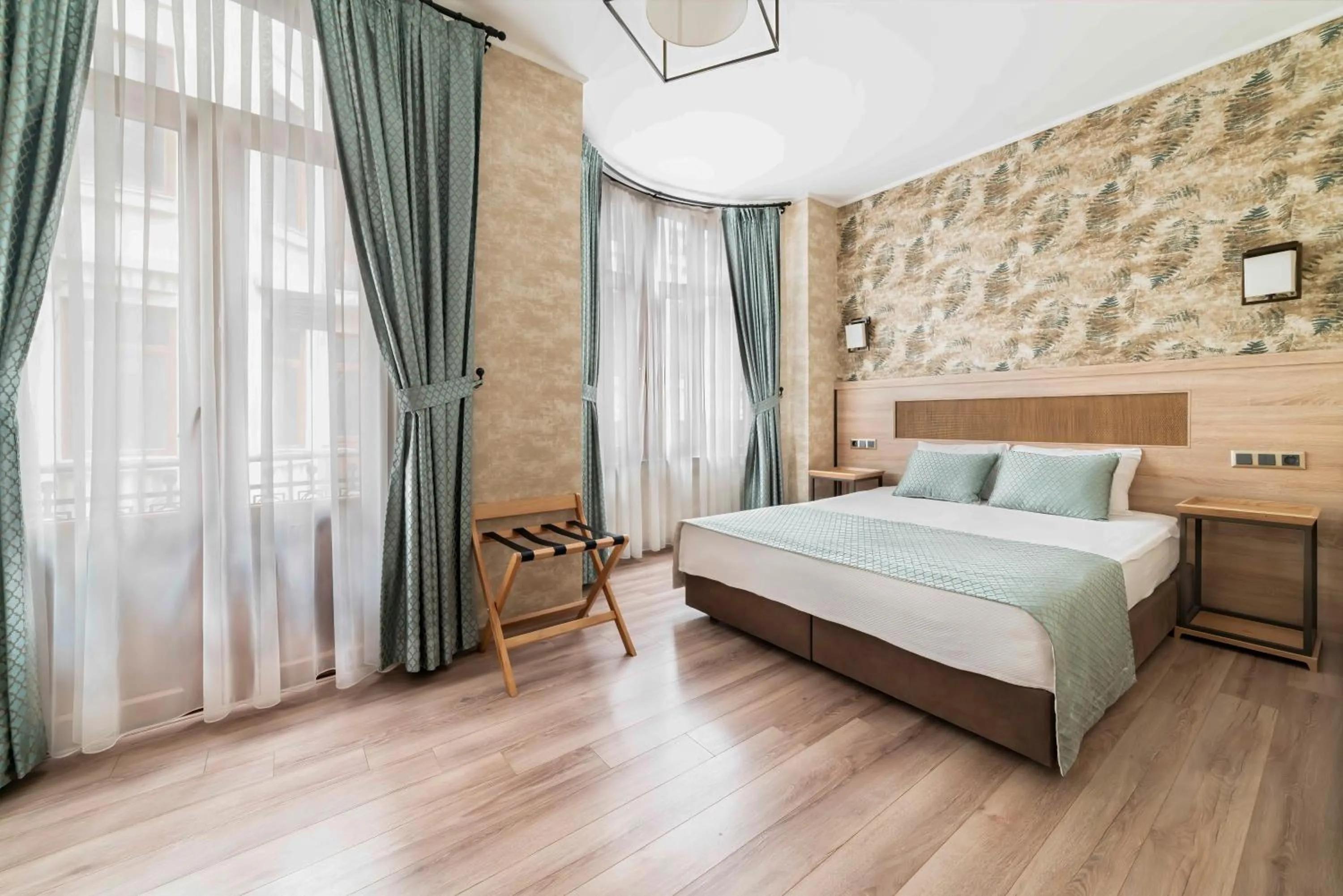 Bed in Castle Franco Suites