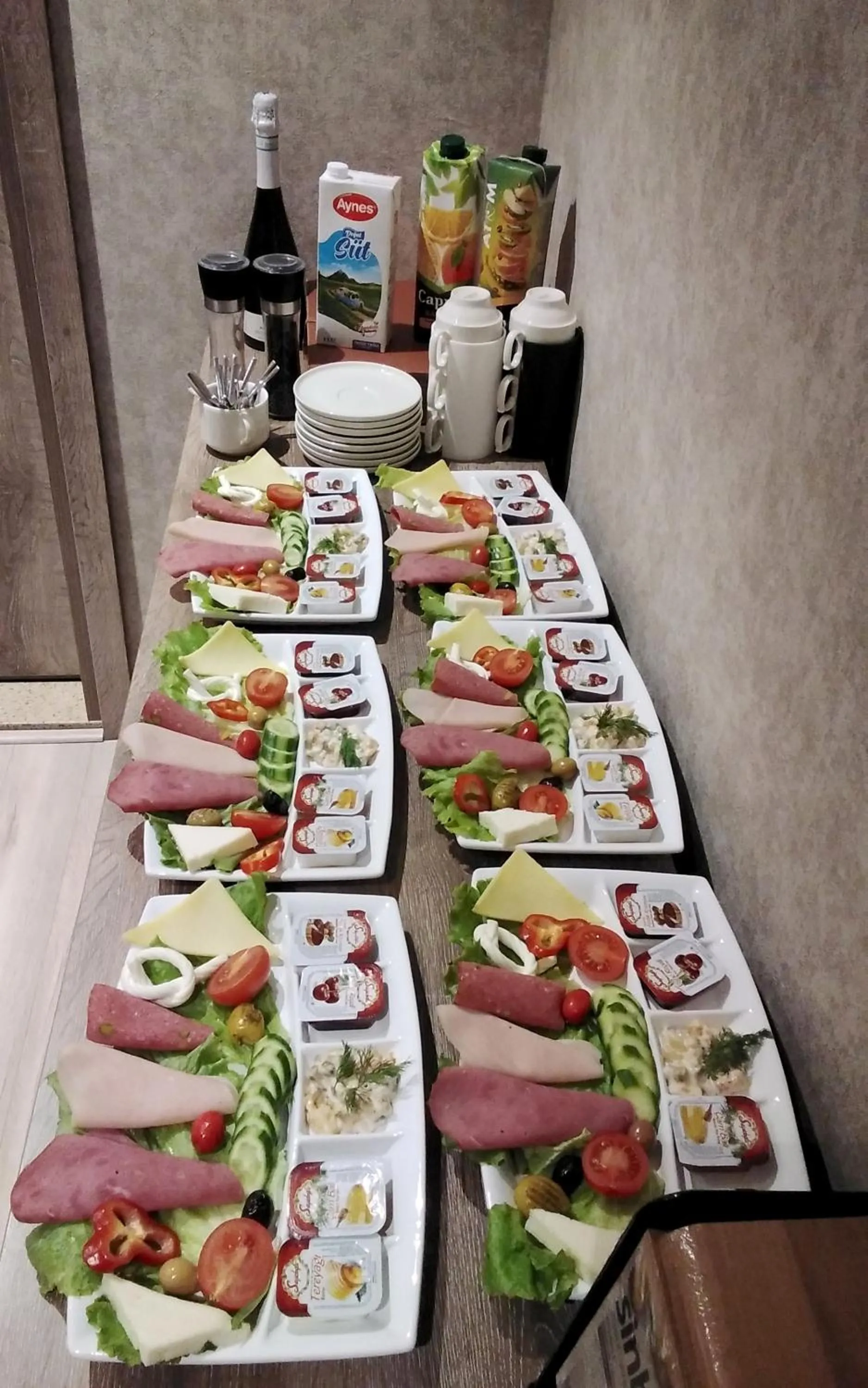 Breakfast in Castle Franco Suites