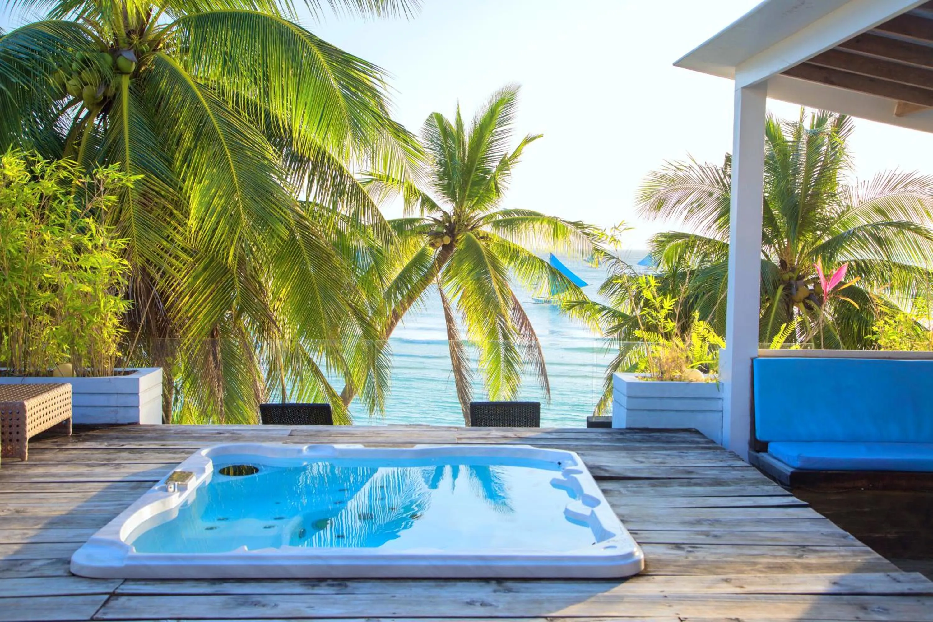 Sea view in Mayumi Beach Villa