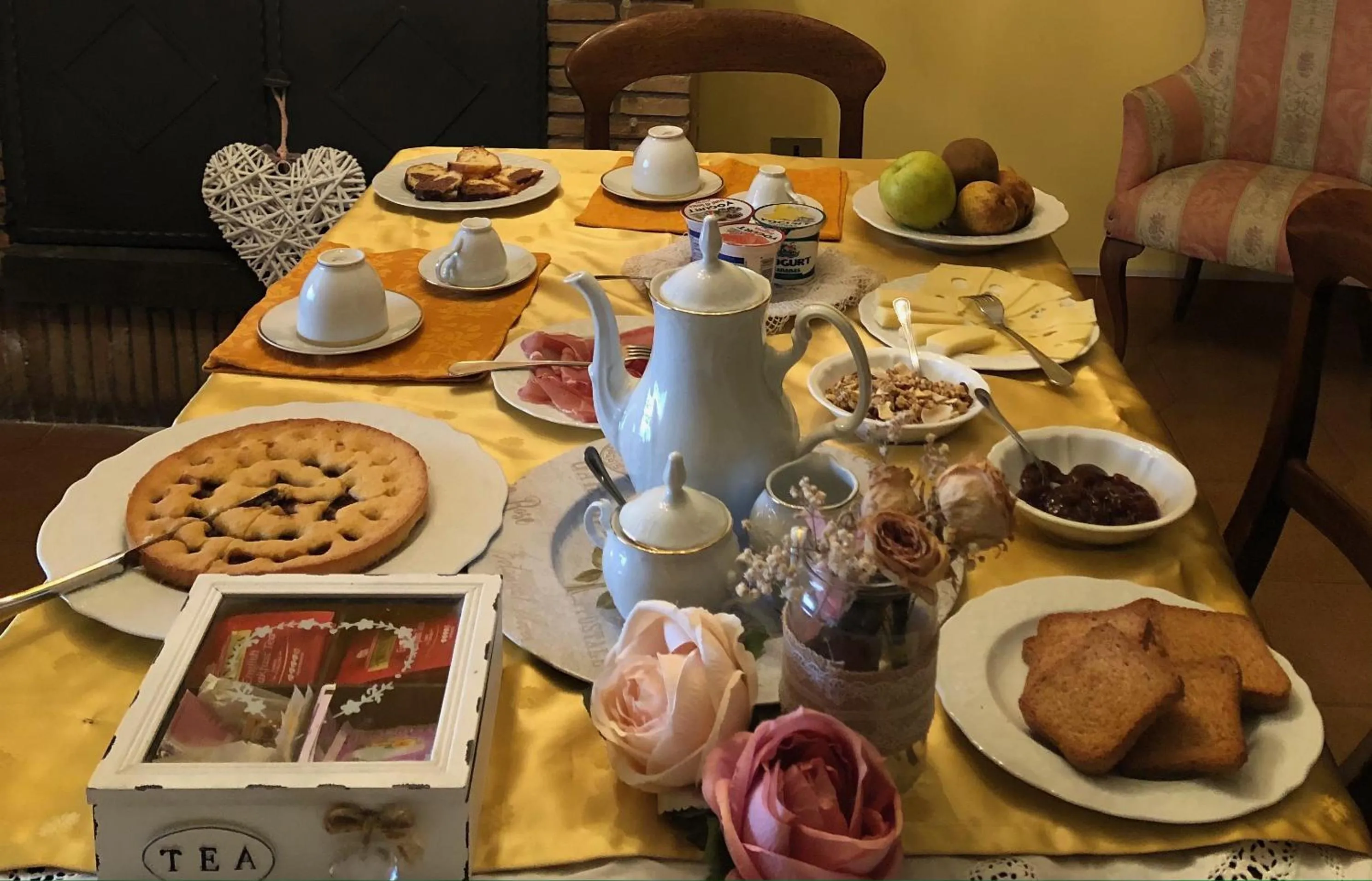 Buffet breakfast in B&b ANNA