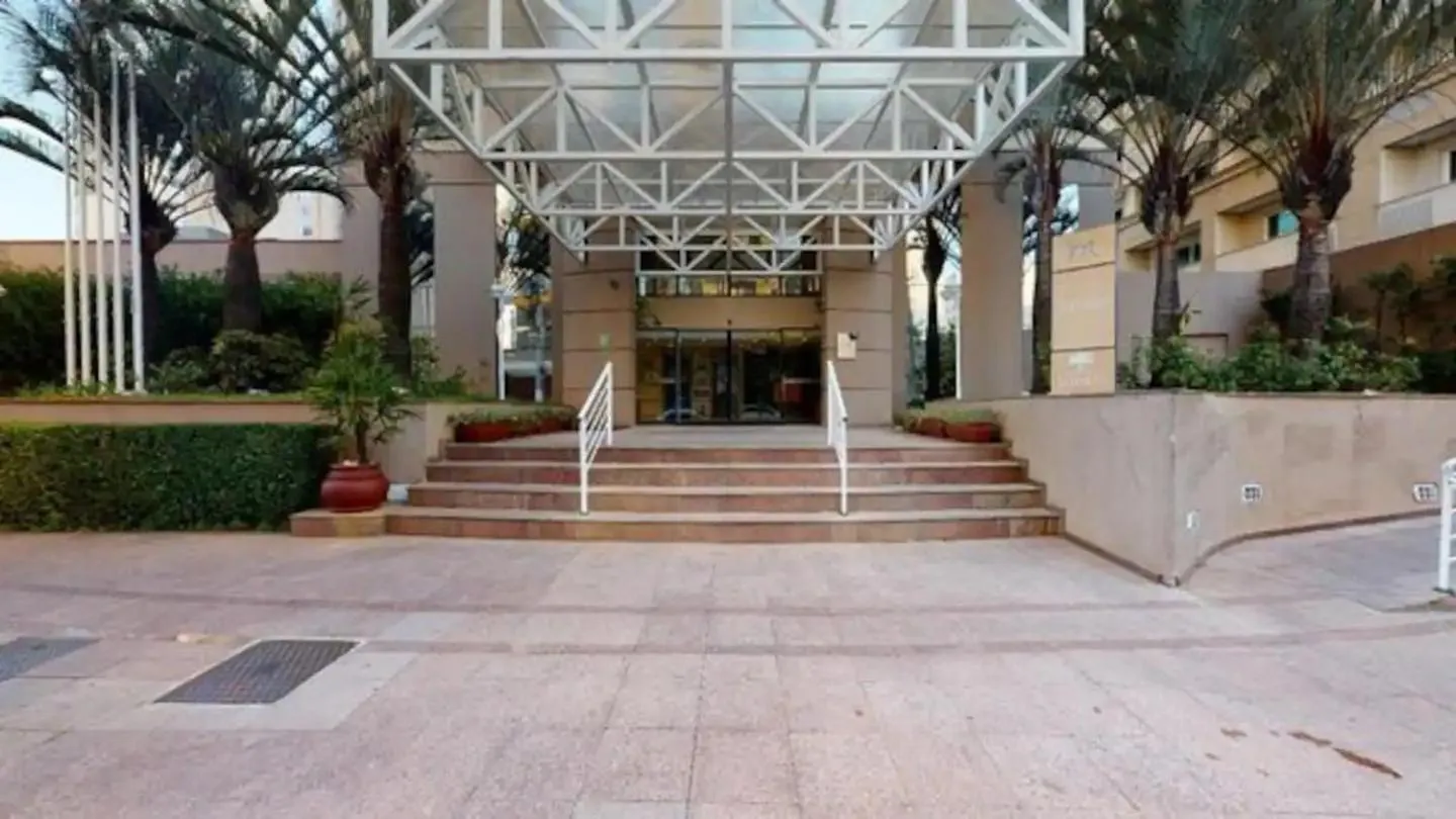 Facade/entrance in FLAT Jardins São Paulo excelente!