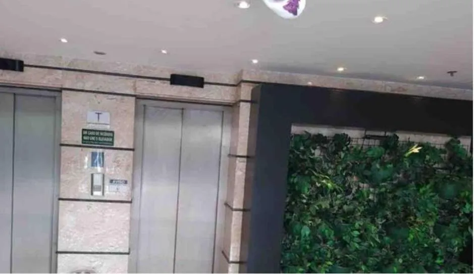 Lobby or reception in FLAT Jardins São Paulo excelente!