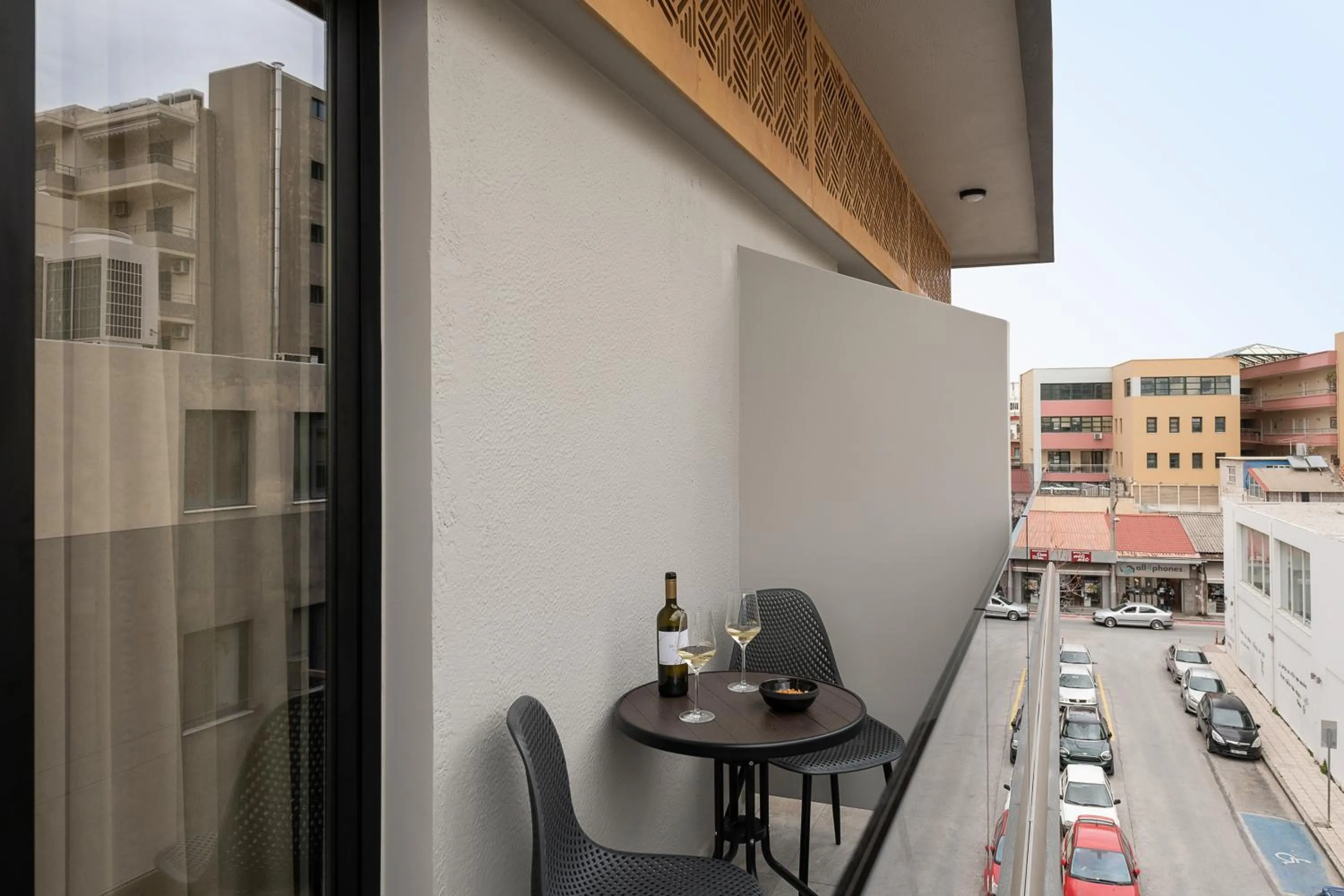 Balcony/Terrace in Morum City Hotel Chania