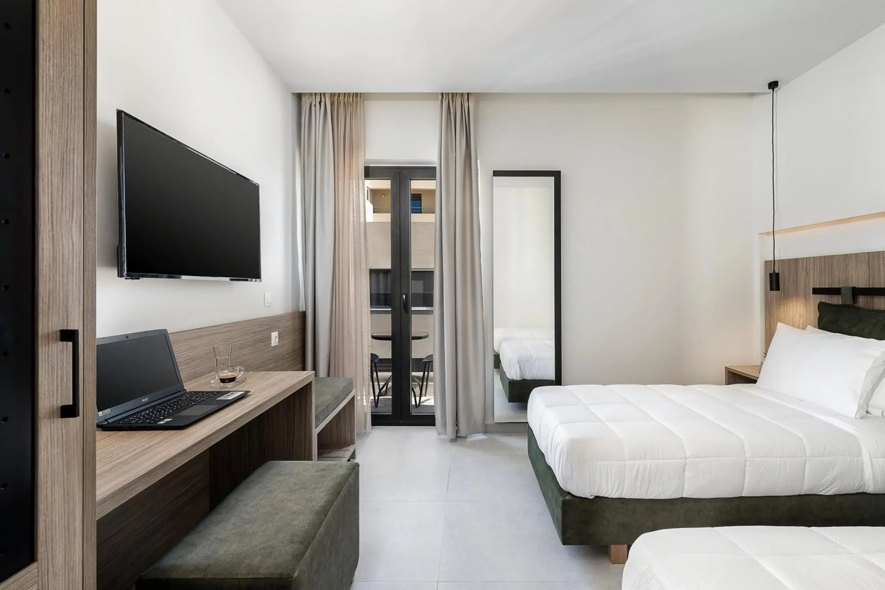 Twin Room with Balcony - single occupancy in Morum City Hotel Chania Twin Room with Balcony - single occupancy in Morum City Hotel Chania