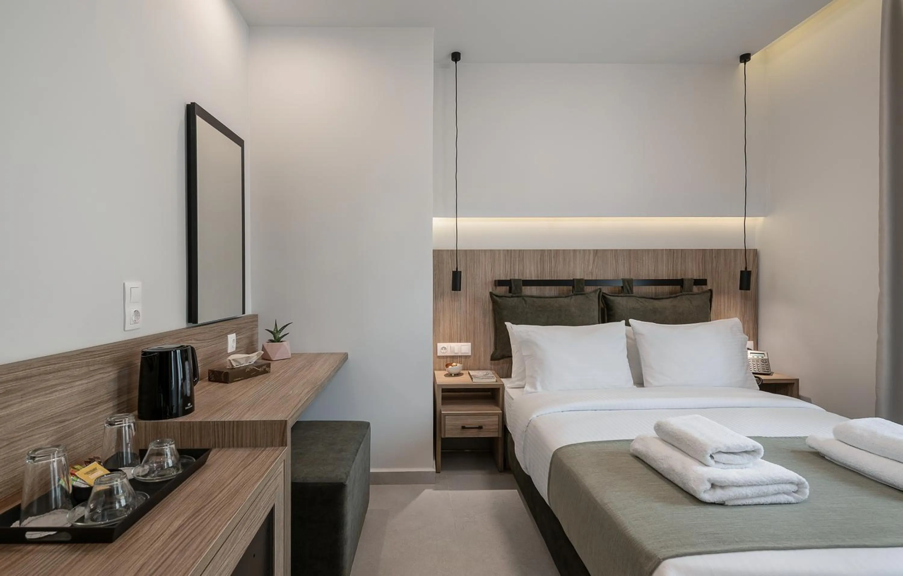 Bedroom, Bed in Morum City Hotel Chania