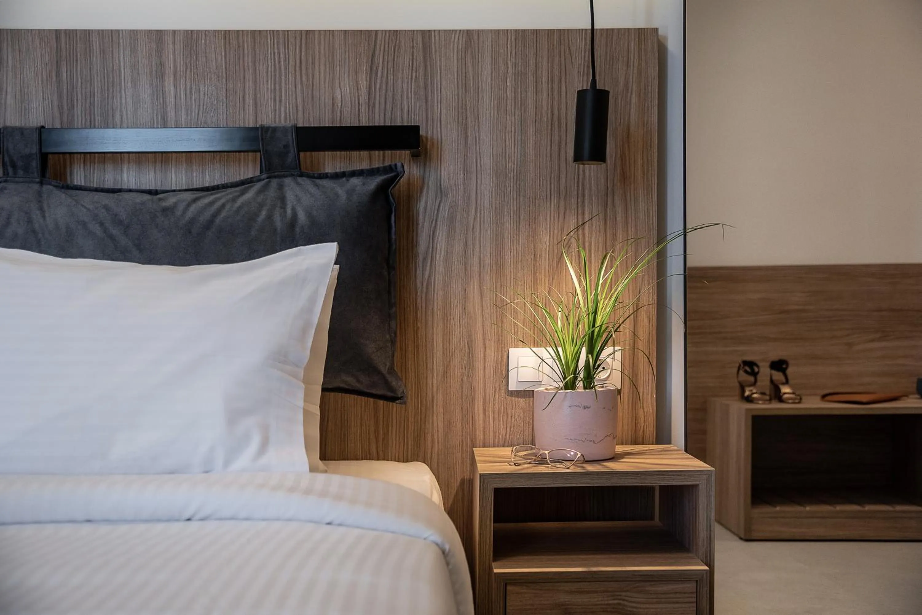 Bed in Morum City Hotel Chania