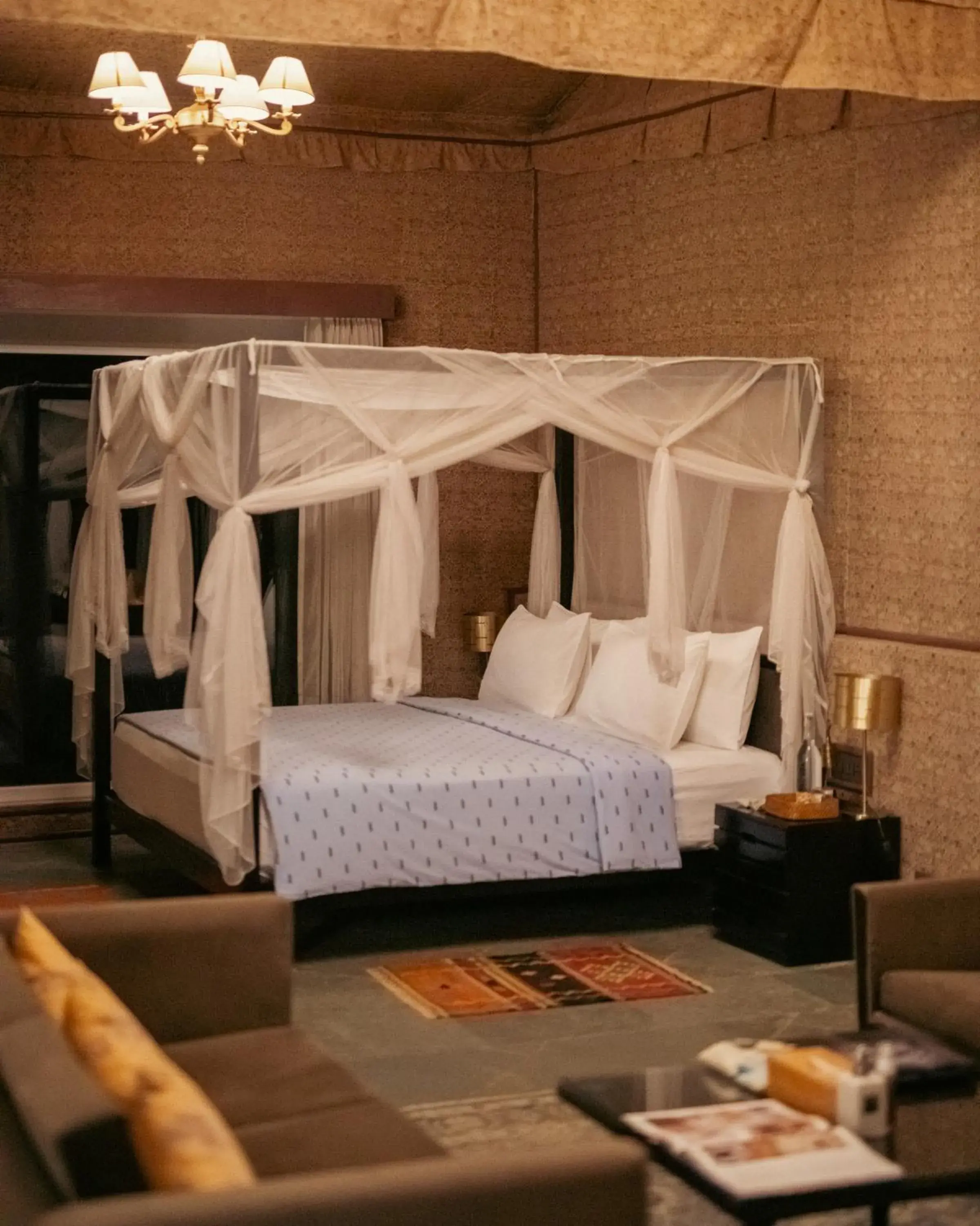 Bedroom, Bed in Brij Pola, Jawai - Luxury Jungle Camp with Private Pools Bedroom, Bed in Brij Pola, Jawai - Luxury Jungle Camp with Private Pools