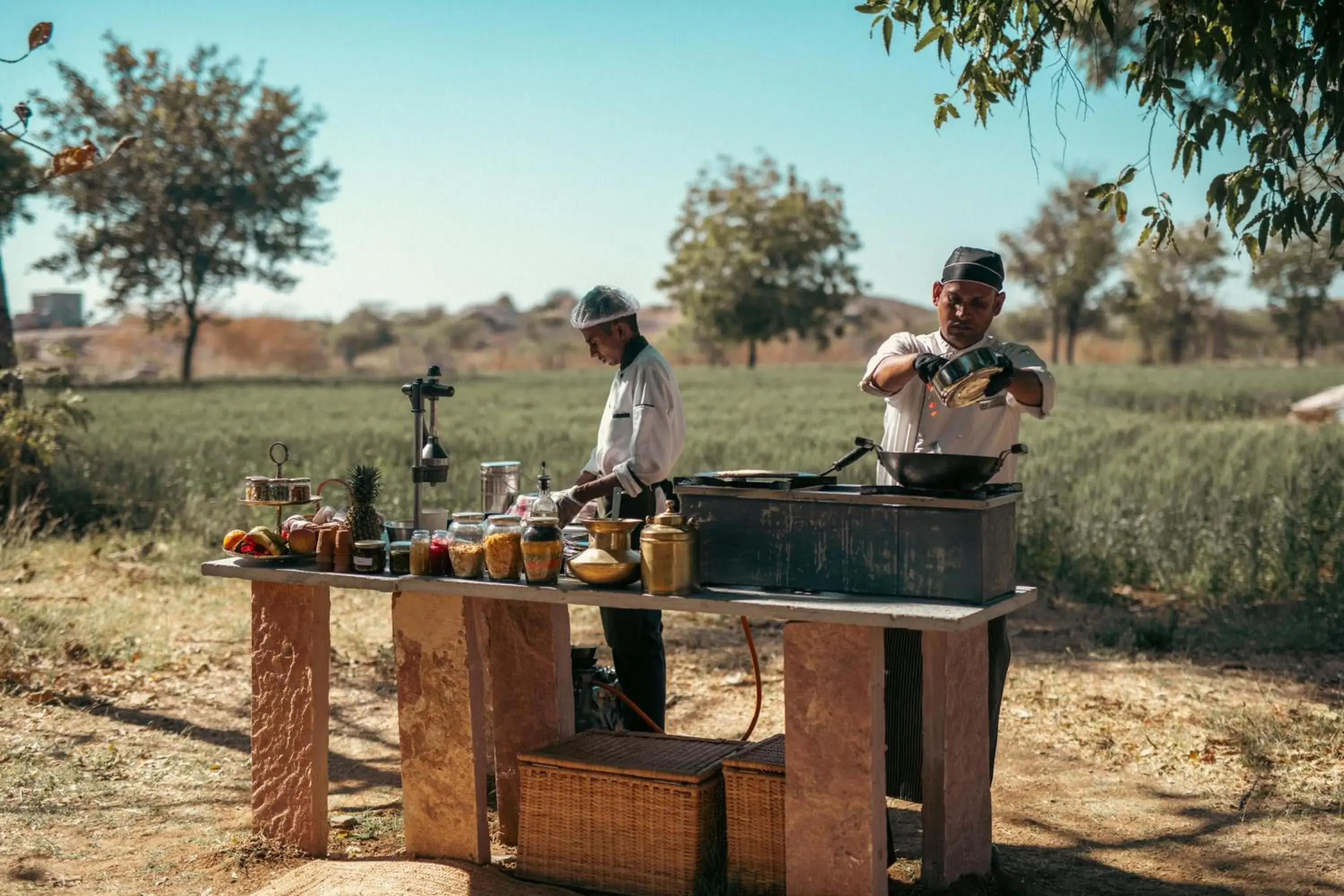 Food and drinks in Brij Pola, Jawai - Luxury Jungle Camp with Private Pools Food and drinks in Brij Pola, Jawai - Luxury Jungle Camp with Private Pools
