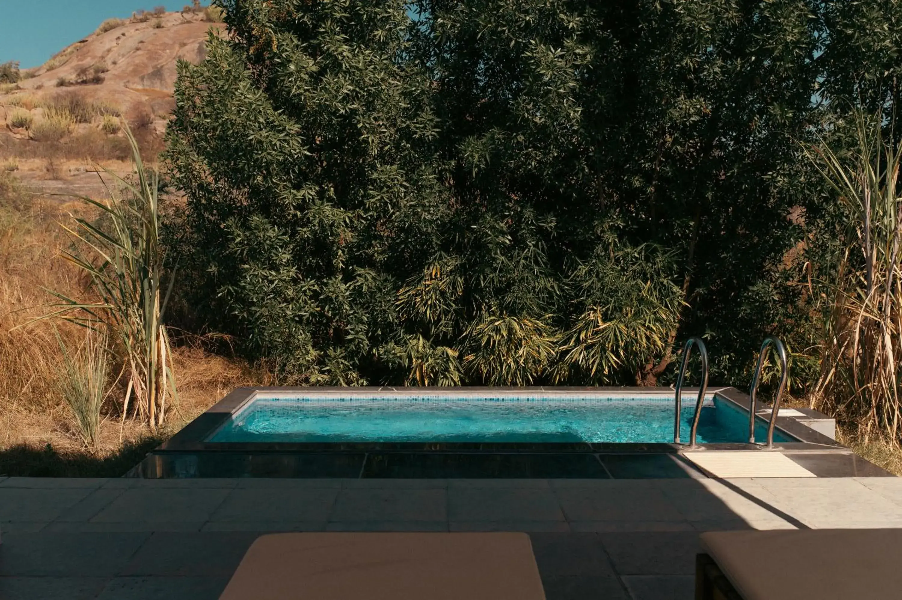 Swimming pool in Brij Pola, Jawai - Luxury Jungle Camp with Private Pools Swimming pool in Brij Pola, Jawai - Luxury Jungle Camp with Private Pools