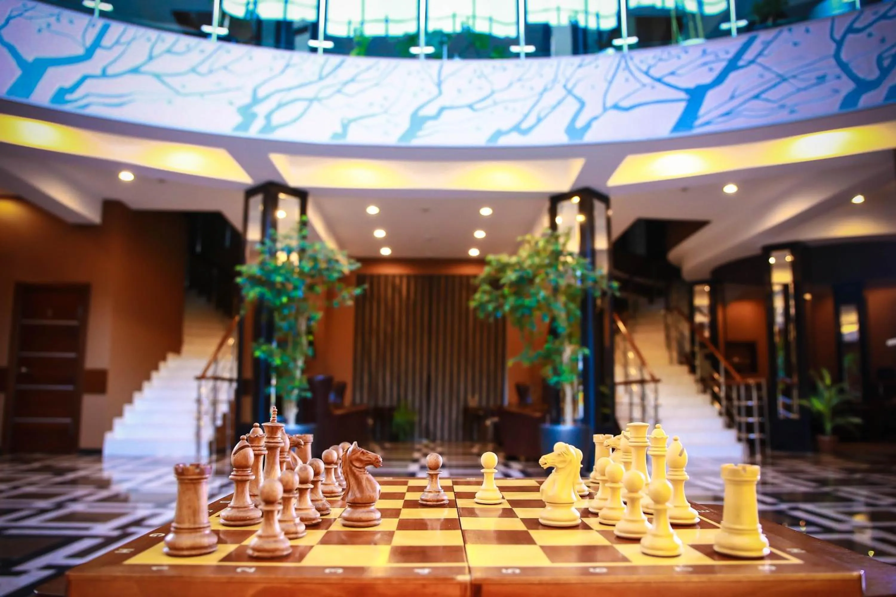 Living room in Grand M Hotel