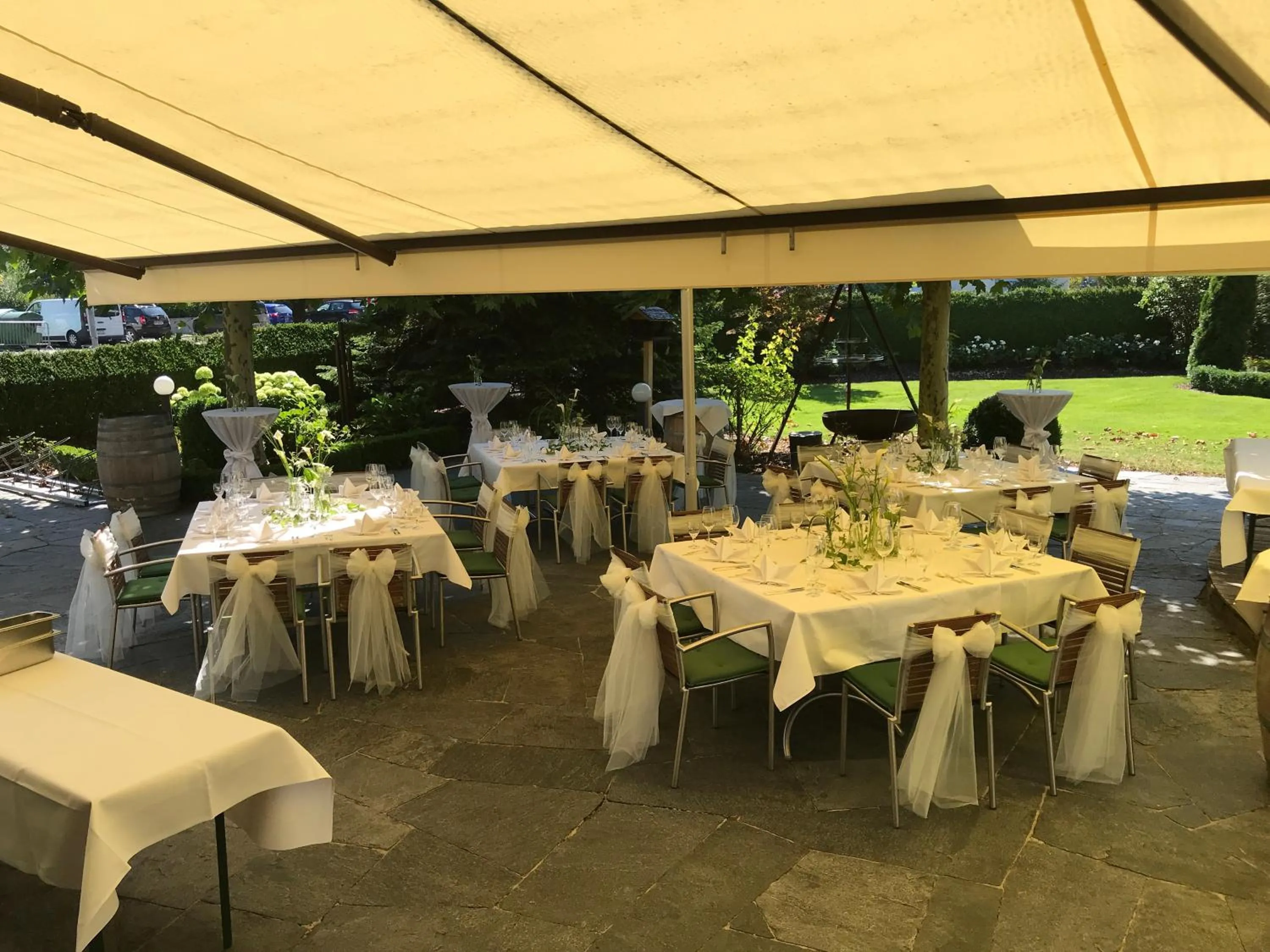 Garden in Hotel Restaurant Rössle