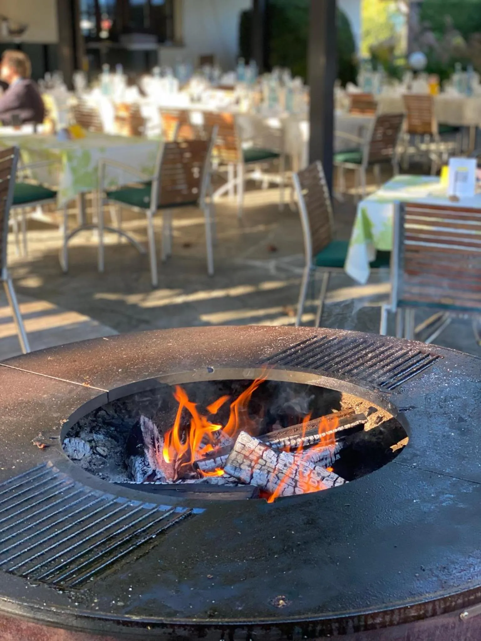 Garden in Hotel Restaurant Rössle