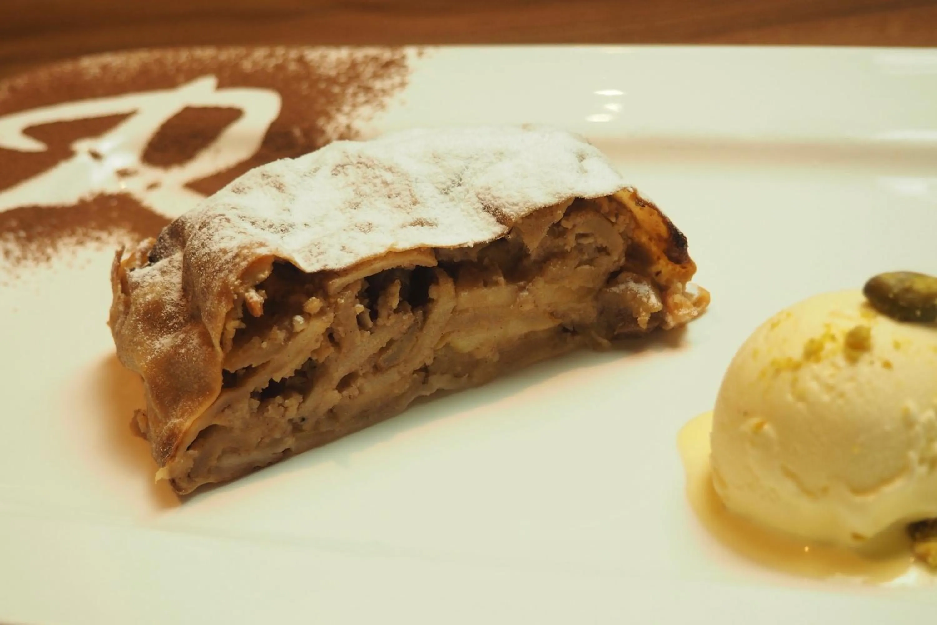 Food close-up in Hotel Restaurant Rössle