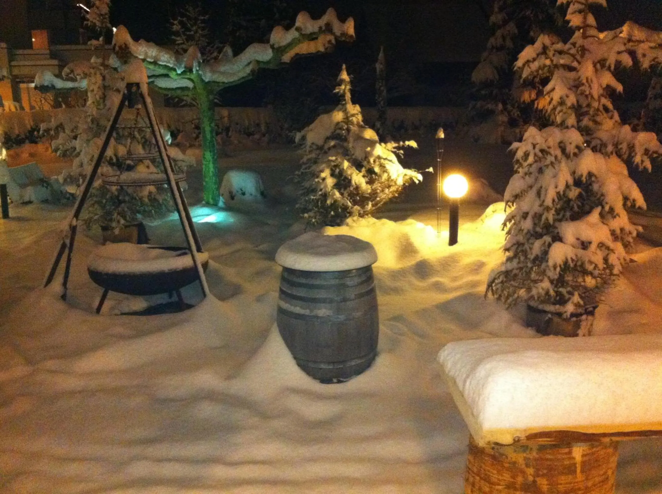 Garden in Hotel Restaurant Rössle