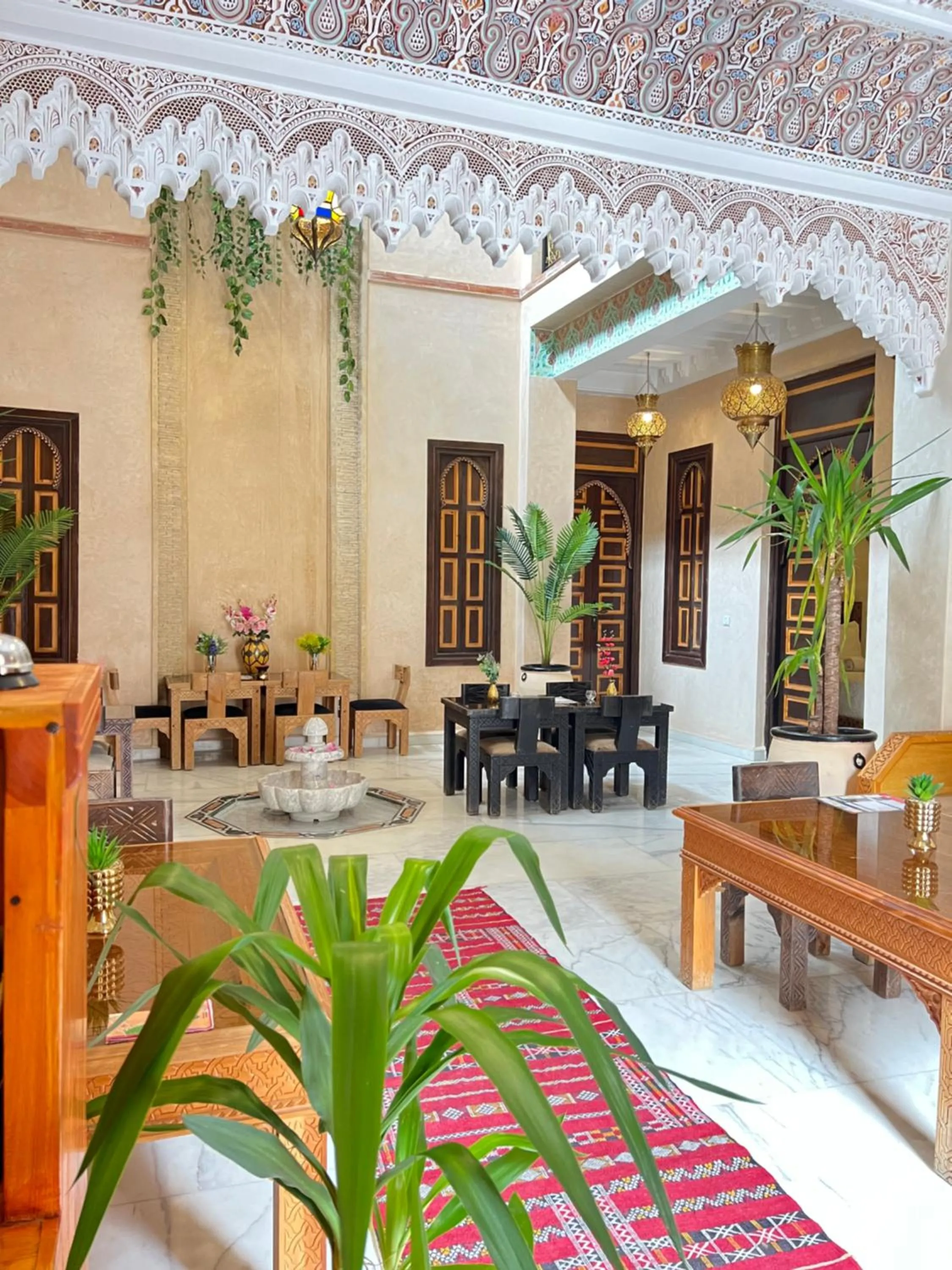 Living room in Riad Alice Terrace & Spa