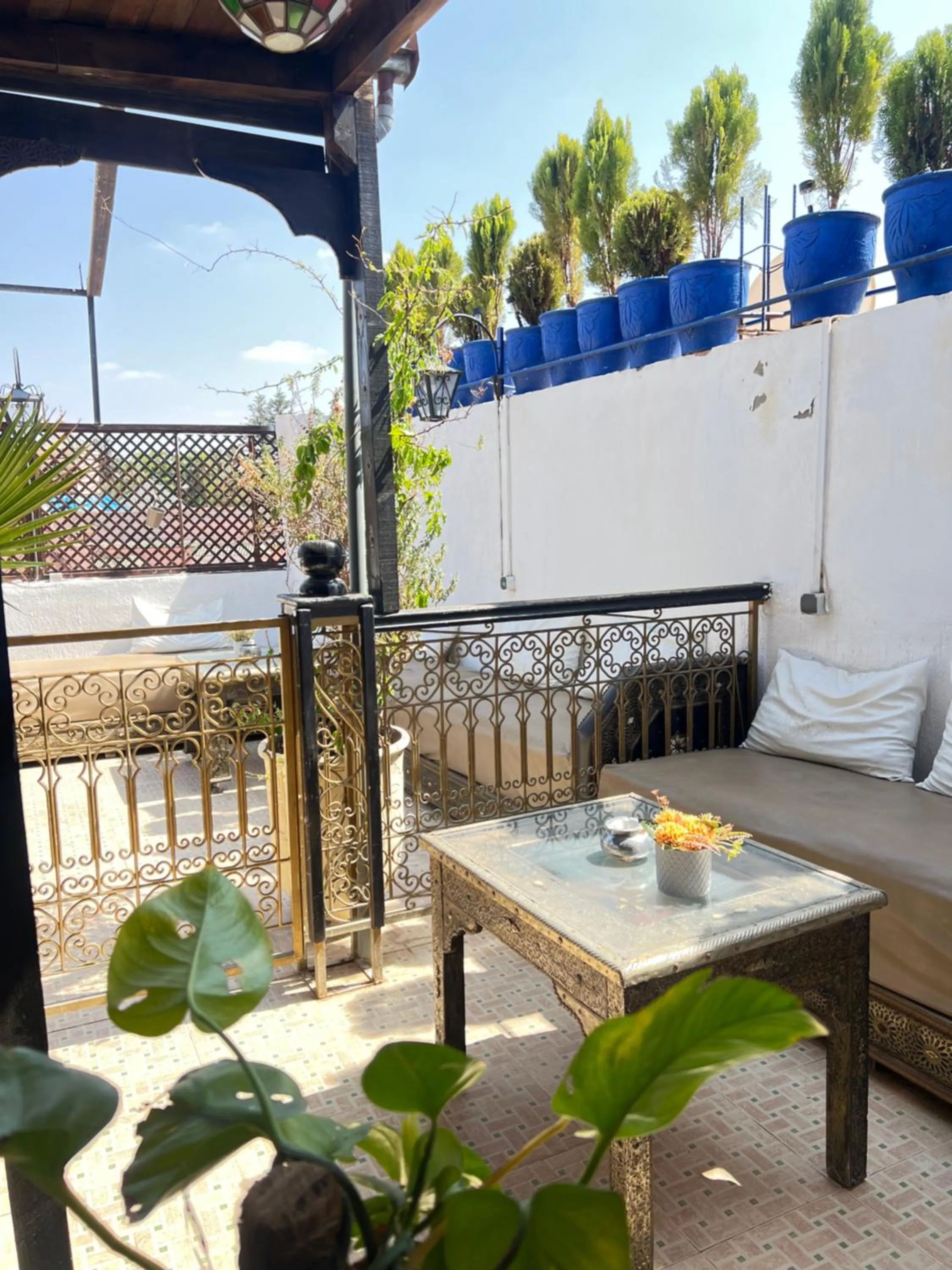Balcony/Terrace in Riad Alice Terrace & Spa