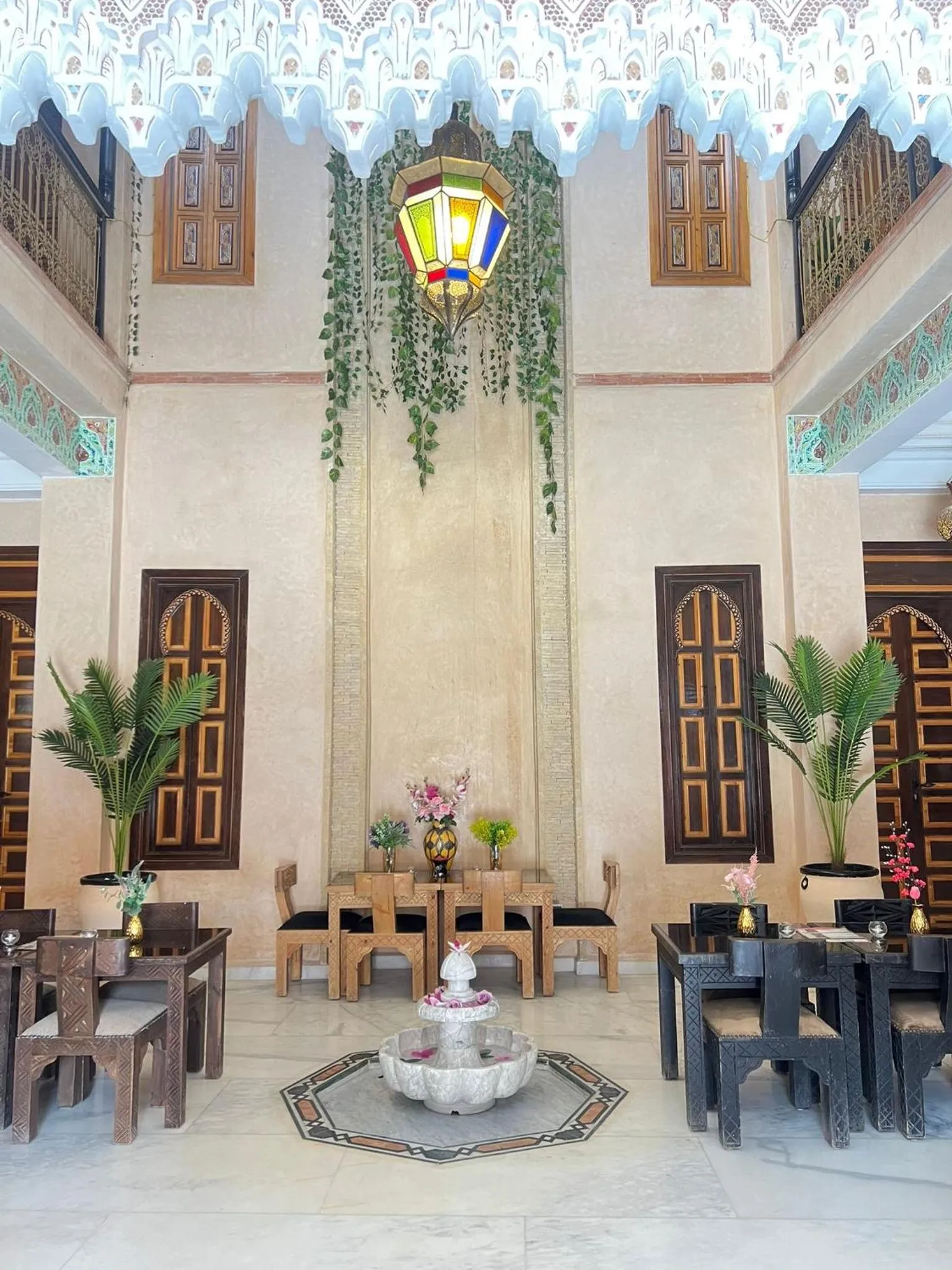 Living room in Riad Alice Terrace & Spa