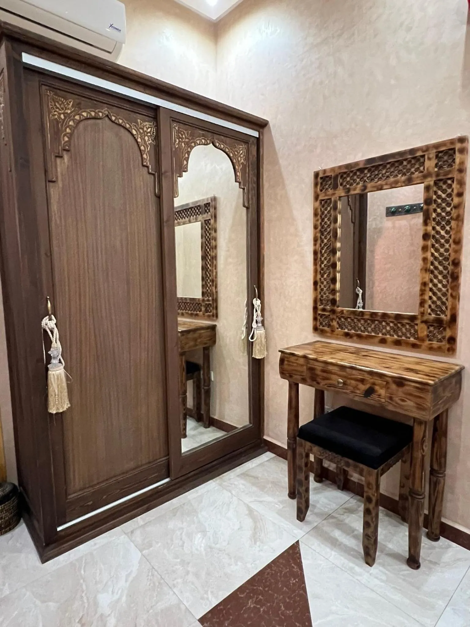 Seating area in Riad Alice Terrace & Spa