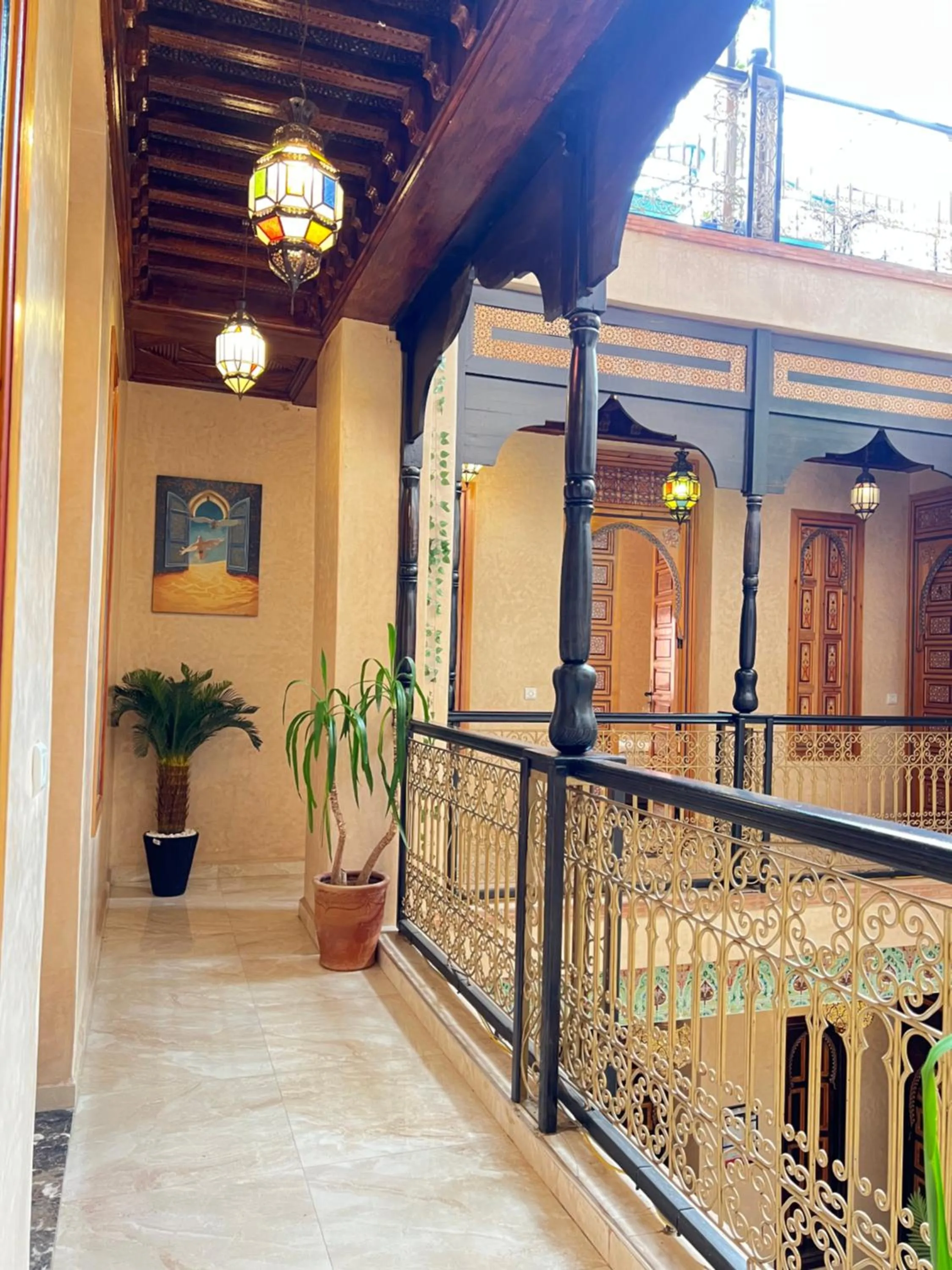 Floor plan in Riad Alice Terrace & Spa