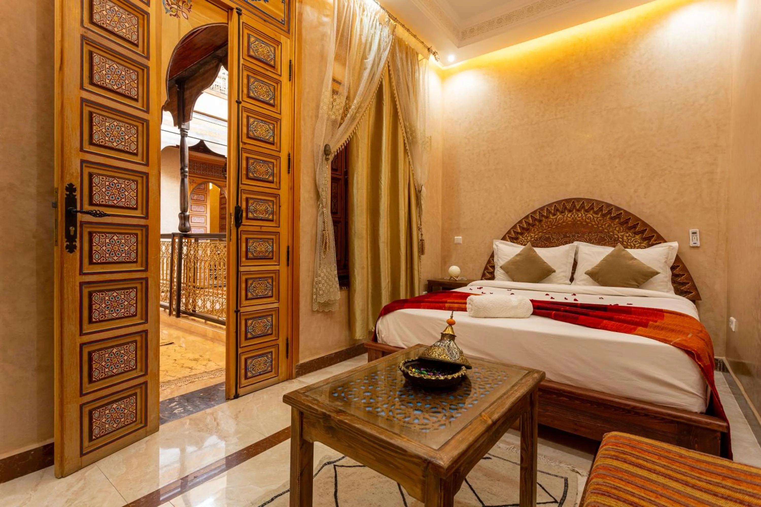 Bedroom, Bed in Riad Alice Terrace & Spa