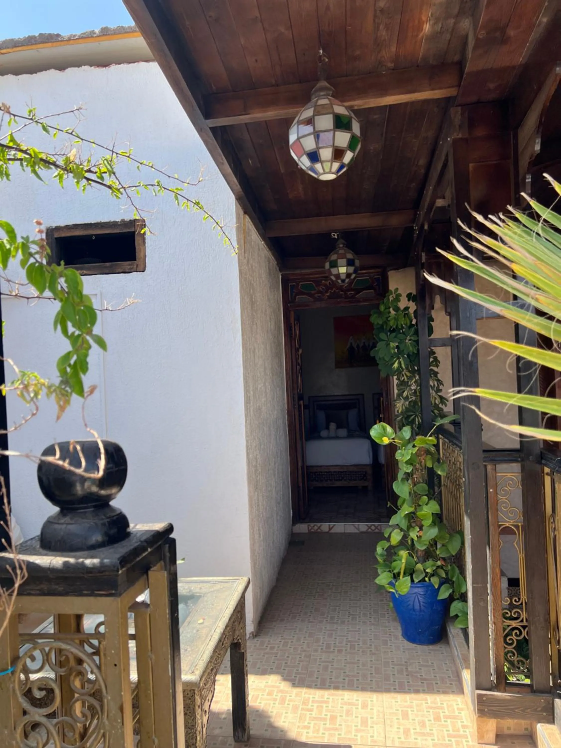 Patio in Riad Alice Terrace & Spa