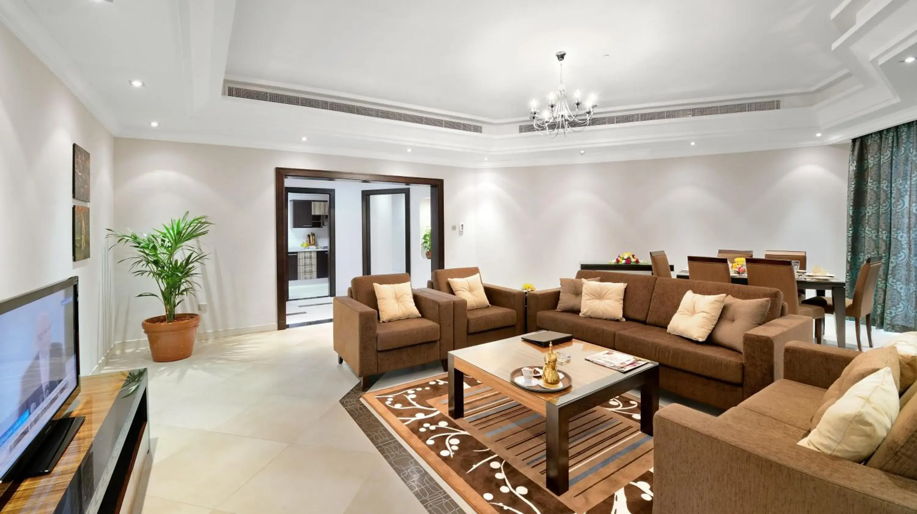 Living room in Al Majaz Premiere Hotel Apartments Living room in Al Majaz Premiere Hotel Apartments