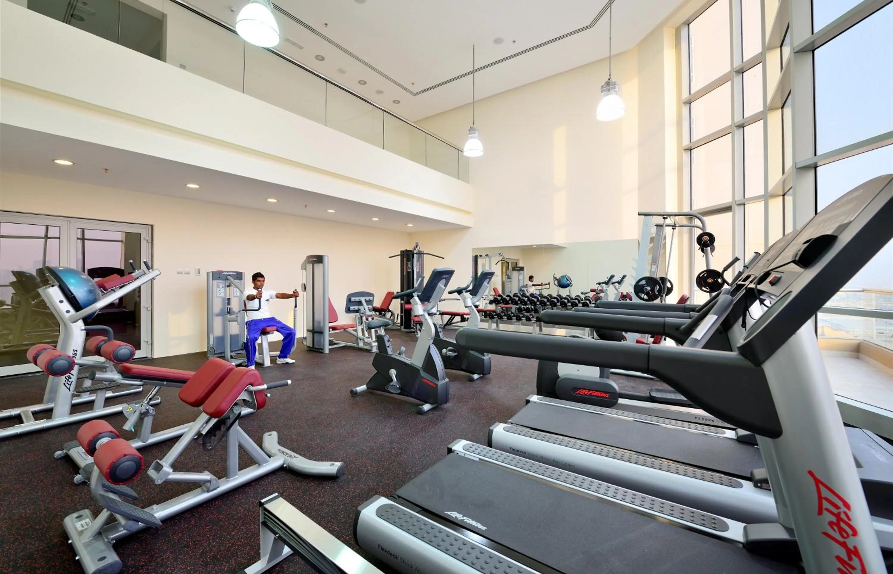 Fitness centre/facilities in Al Majaz Premiere Hotel Apartments