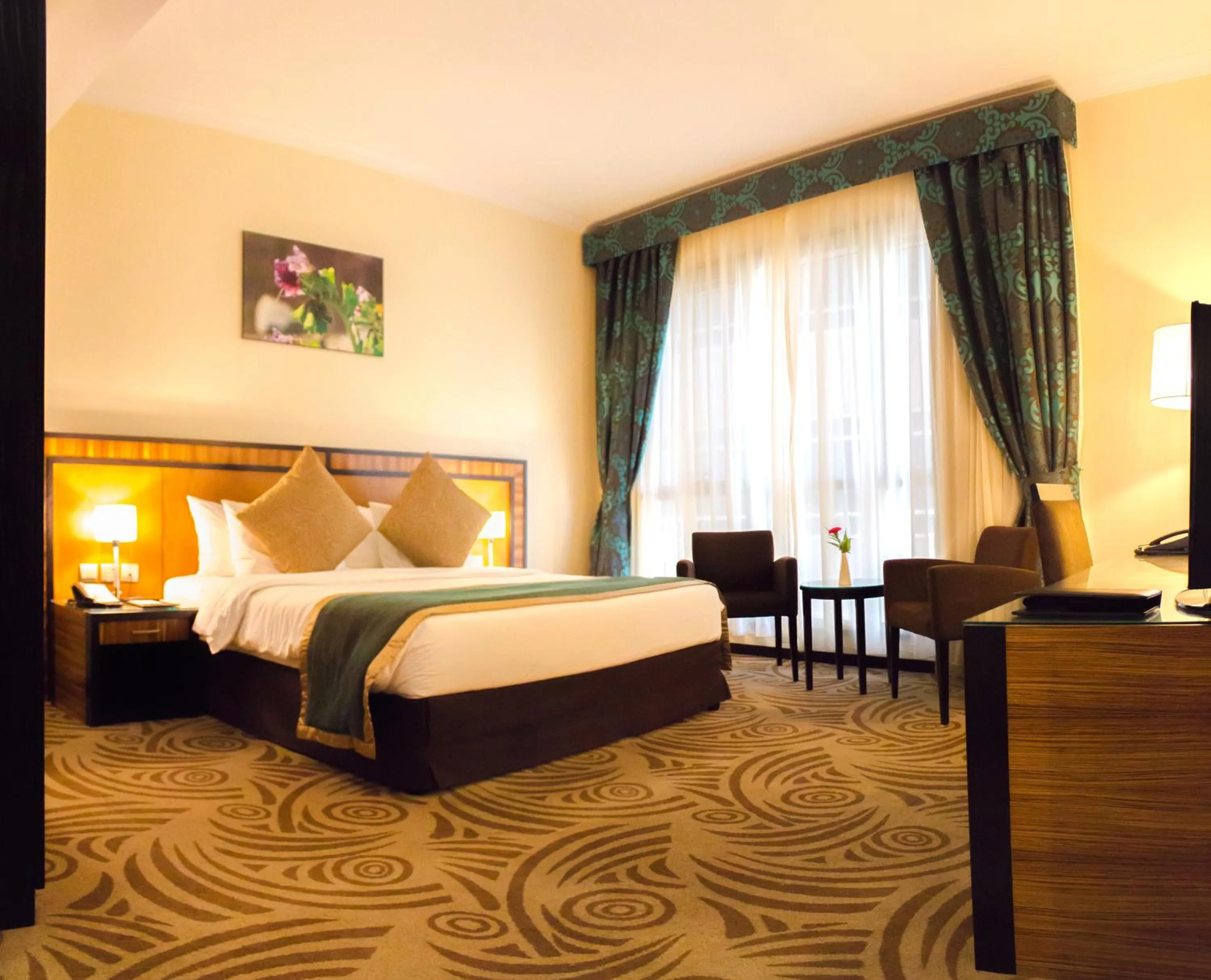Photo of the whole room, Bed in Al Majaz Premiere Hotel Apartments