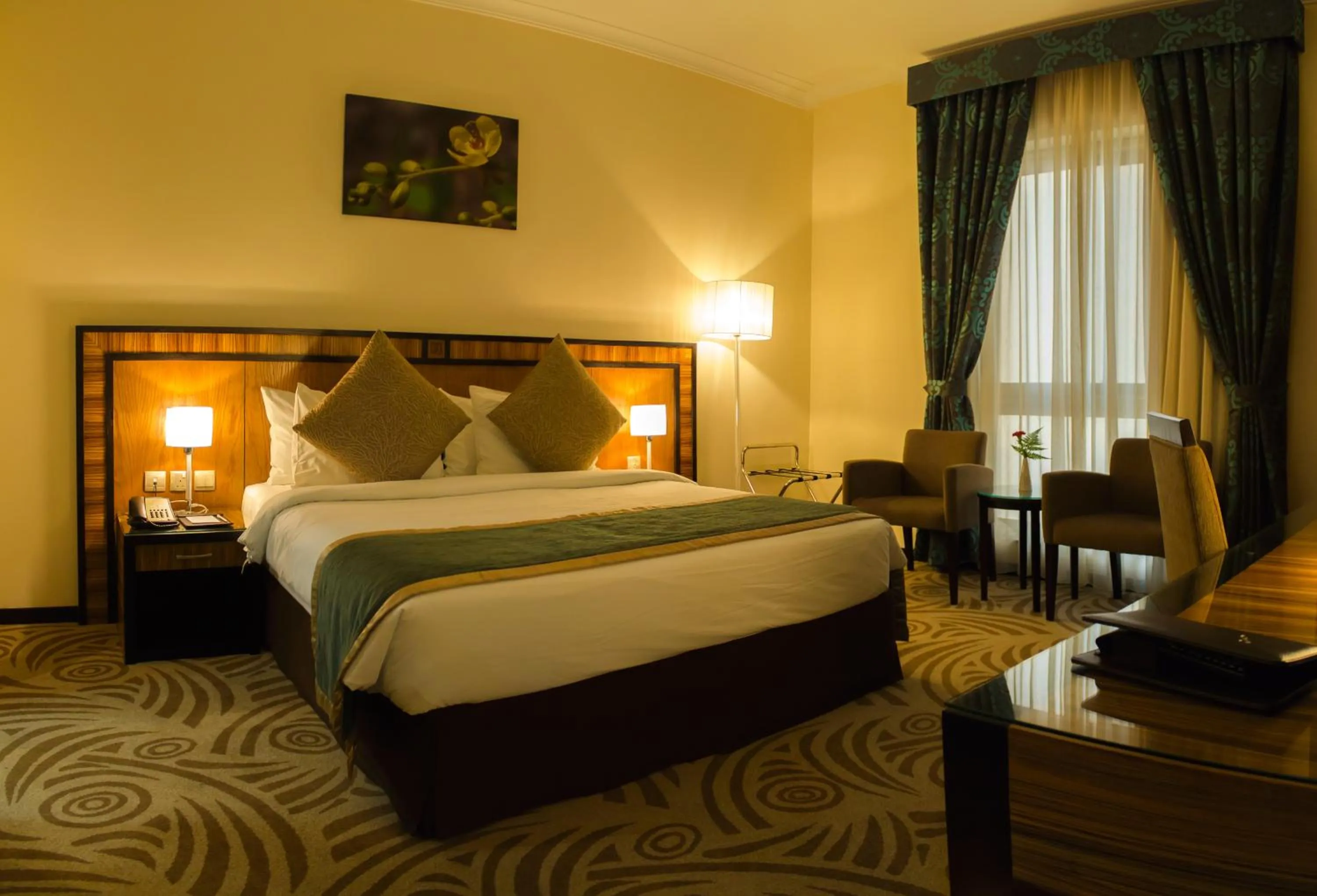 Photo of the whole room, Bed in Al Majaz Premiere Hotel Apartments