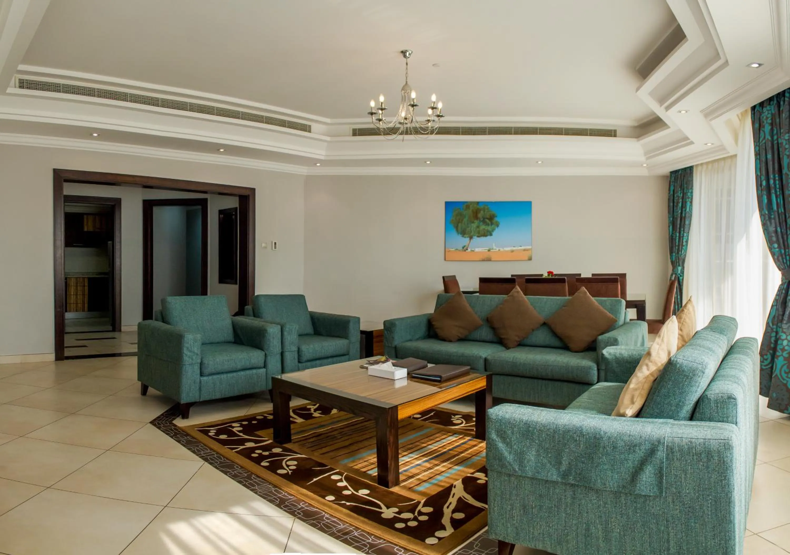 Living room in Al Majaz Premiere Hotel Apartments