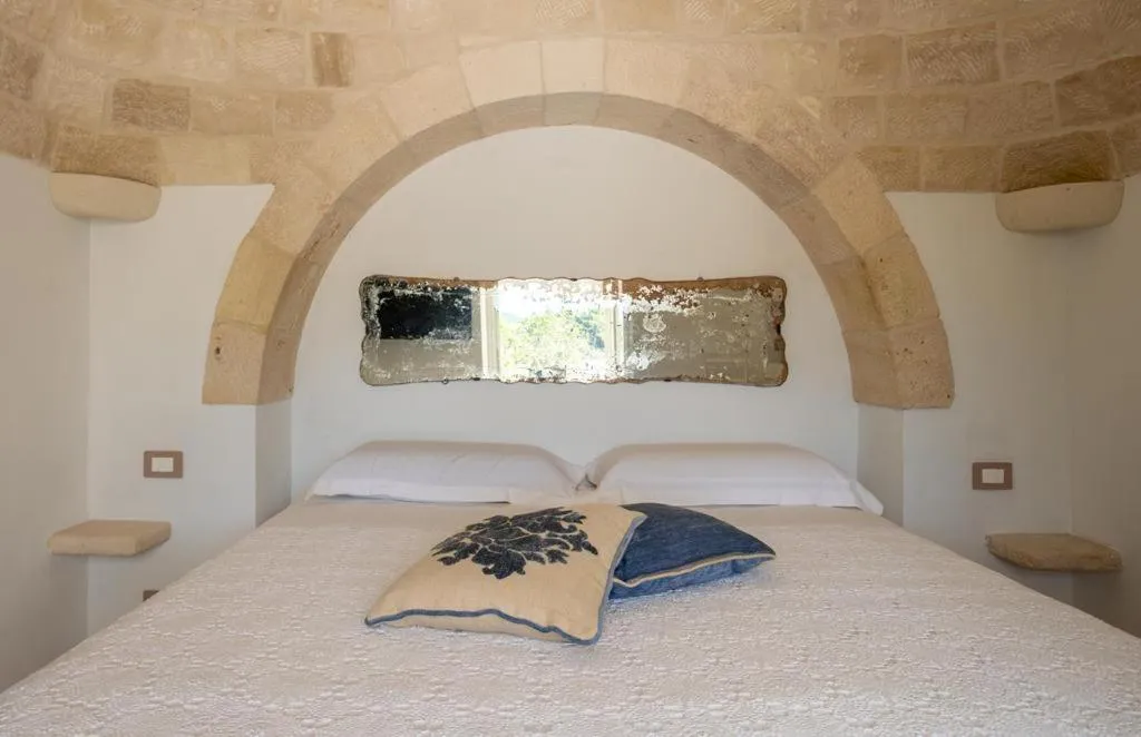 Bed in Borgo Del Tempo Ritrovato - Luxury Relais in Puglia