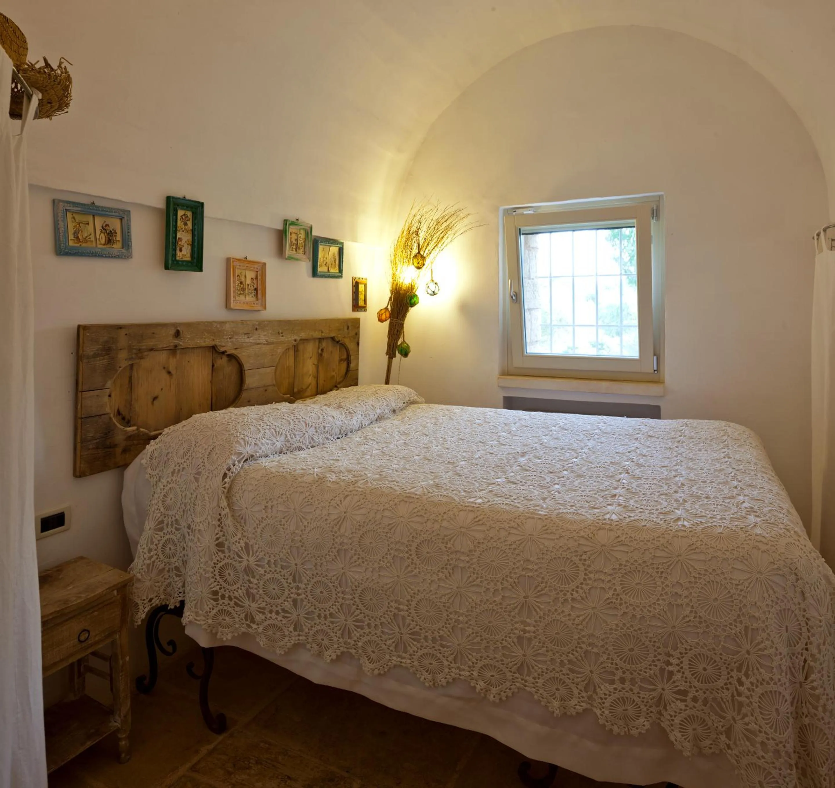 Bed in Borgo Del Tempo Ritrovato - Luxury Relais in Puglia