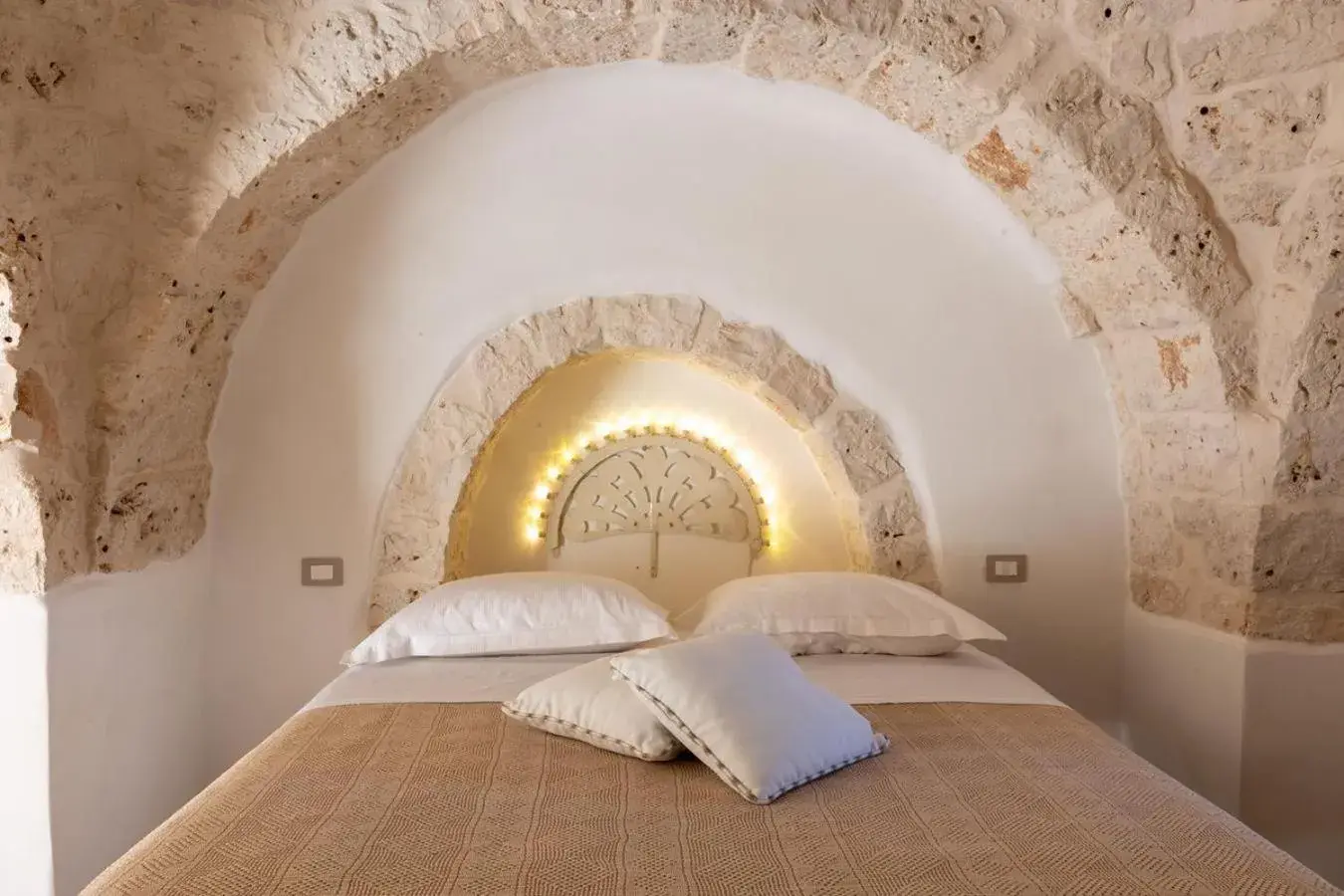 Bedroom, Bed in Borgo Del Tempo Ritrovato - Luxury Relais in Puglia Bedroom, Bed in Borgo Del Tempo Ritrovato - Luxury Relais in Puglia