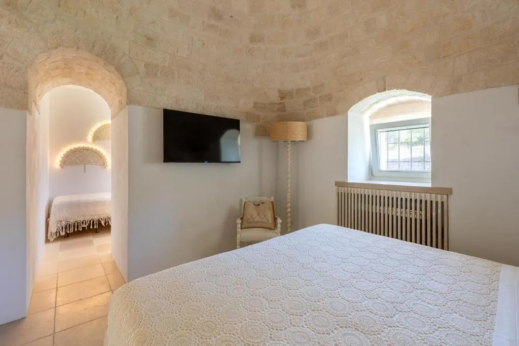 Bed in Borgo Del Tempo Ritrovato - Luxury Relais in Puglia
