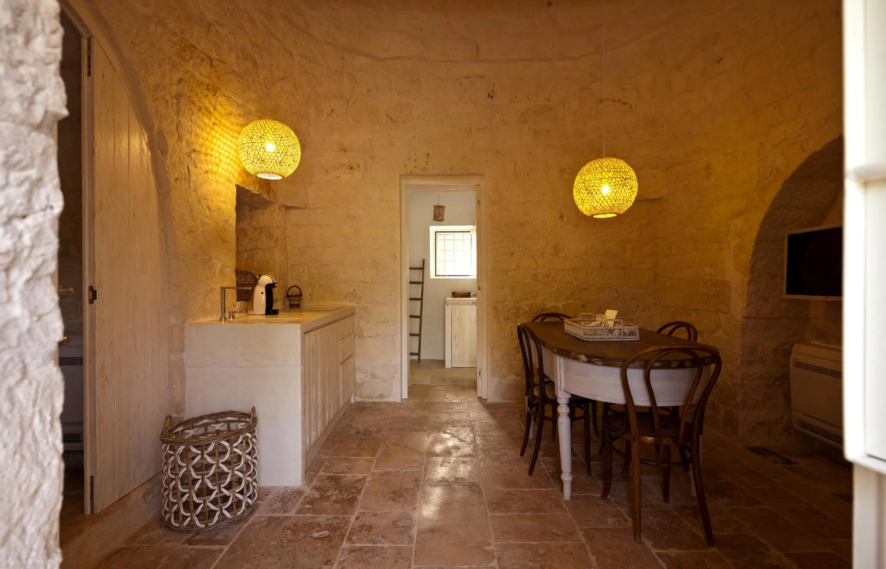 Dining area in Borgo Del Tempo Ritrovato - Luxury Relais in Puglia