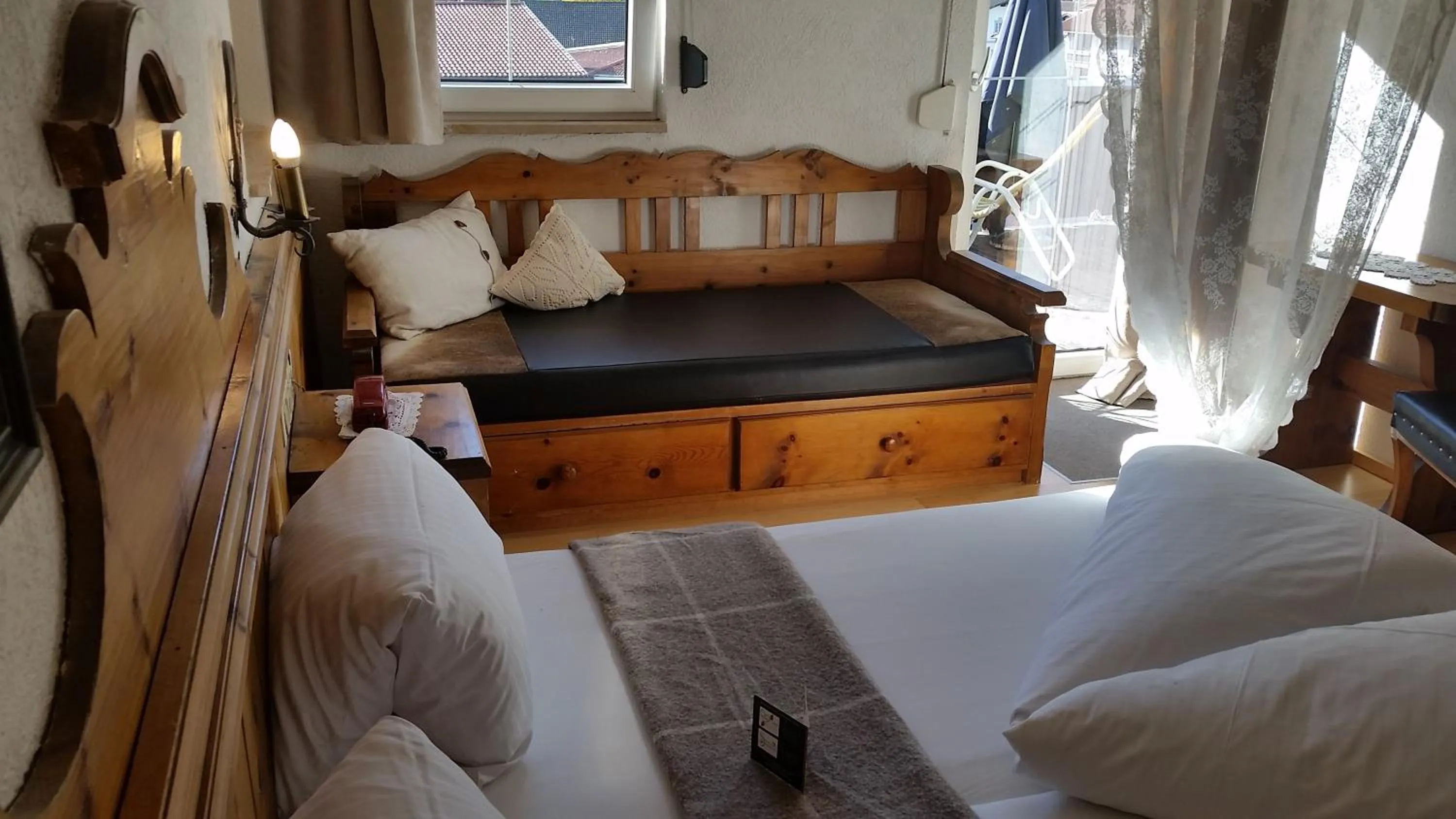 Bedroom, Bed in Alp Art Hotel Götzens